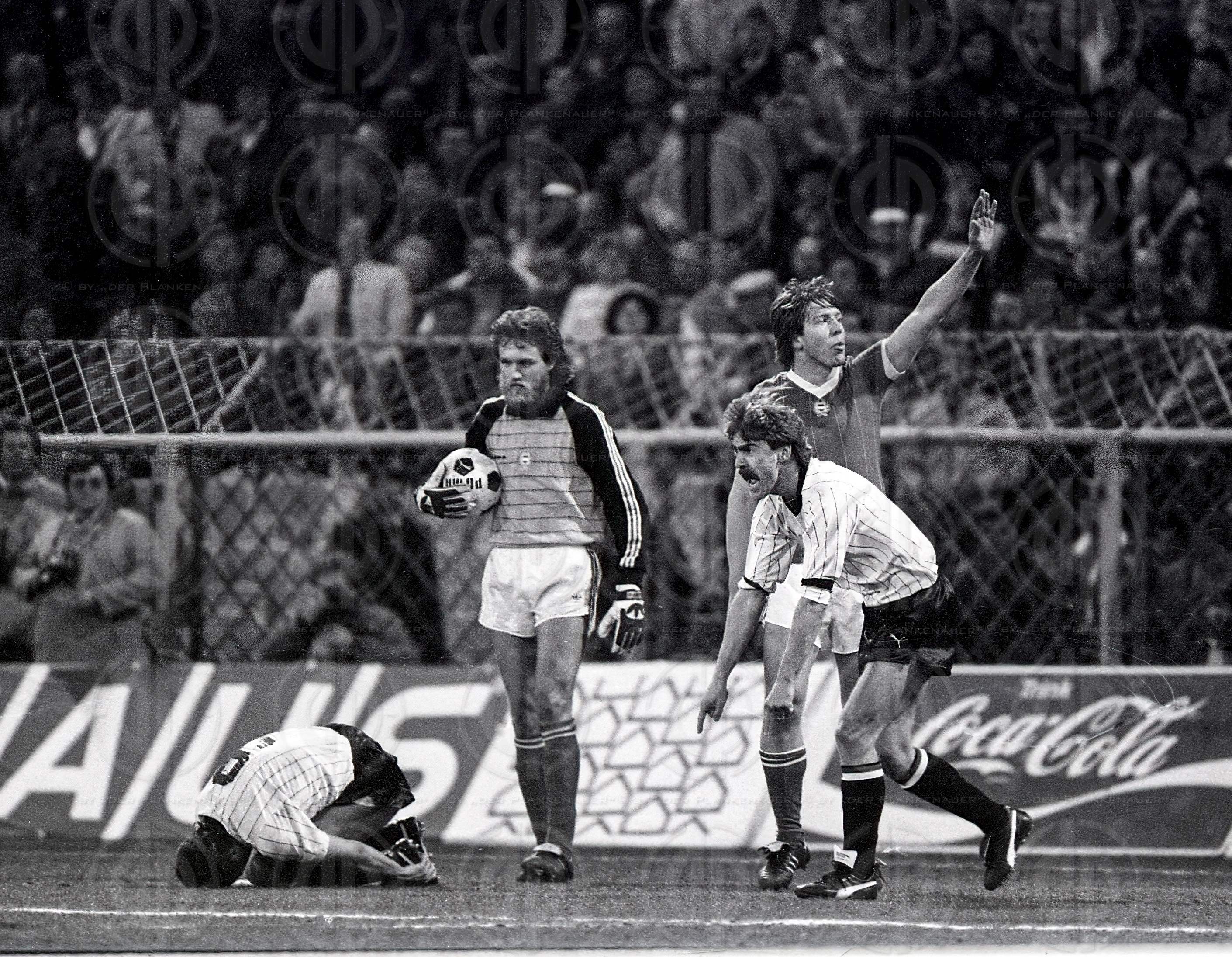 WM-Q. Österreich vs. Ungarn (0:3) am 17.04.1985