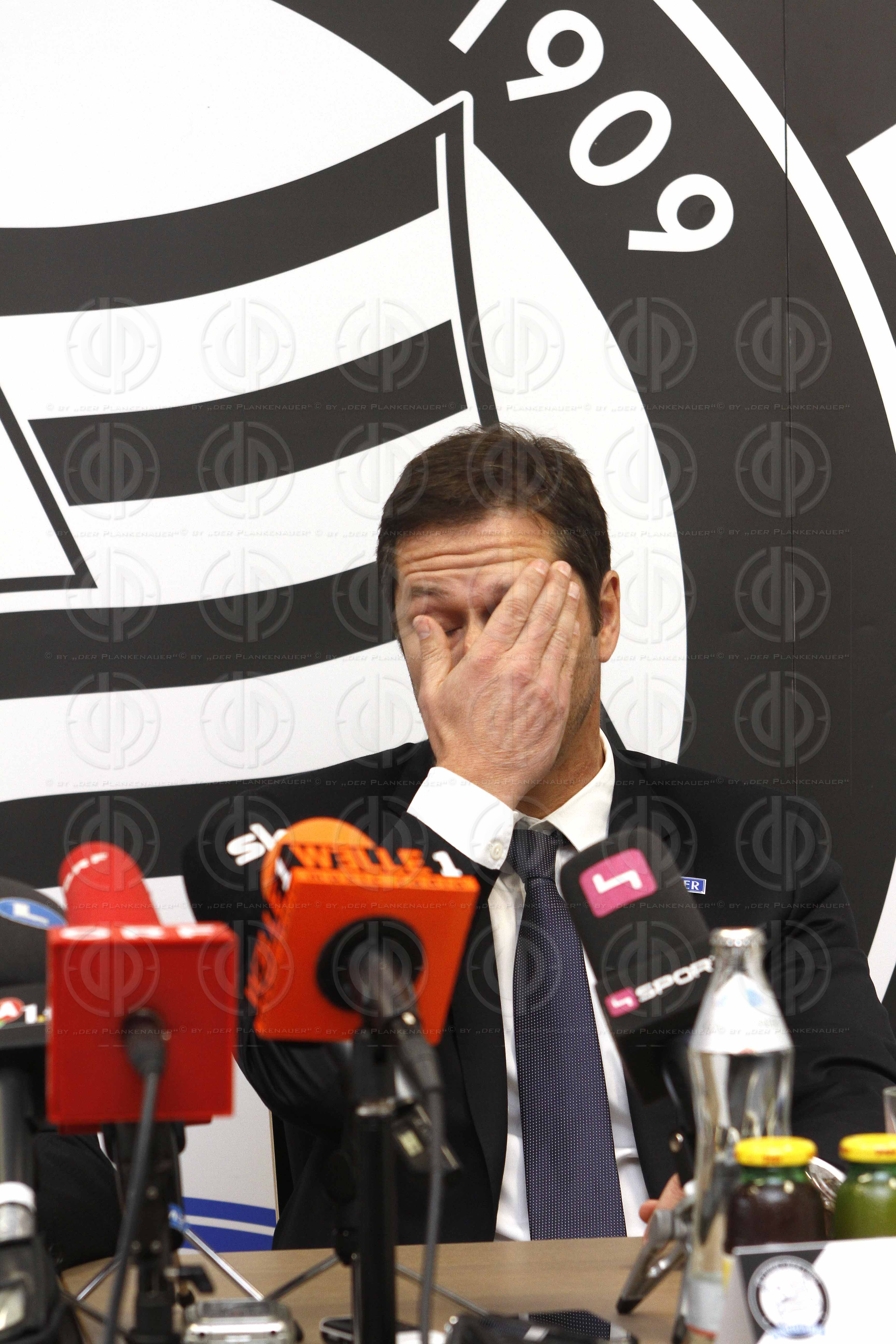 SK Sturm Pressekonferenz