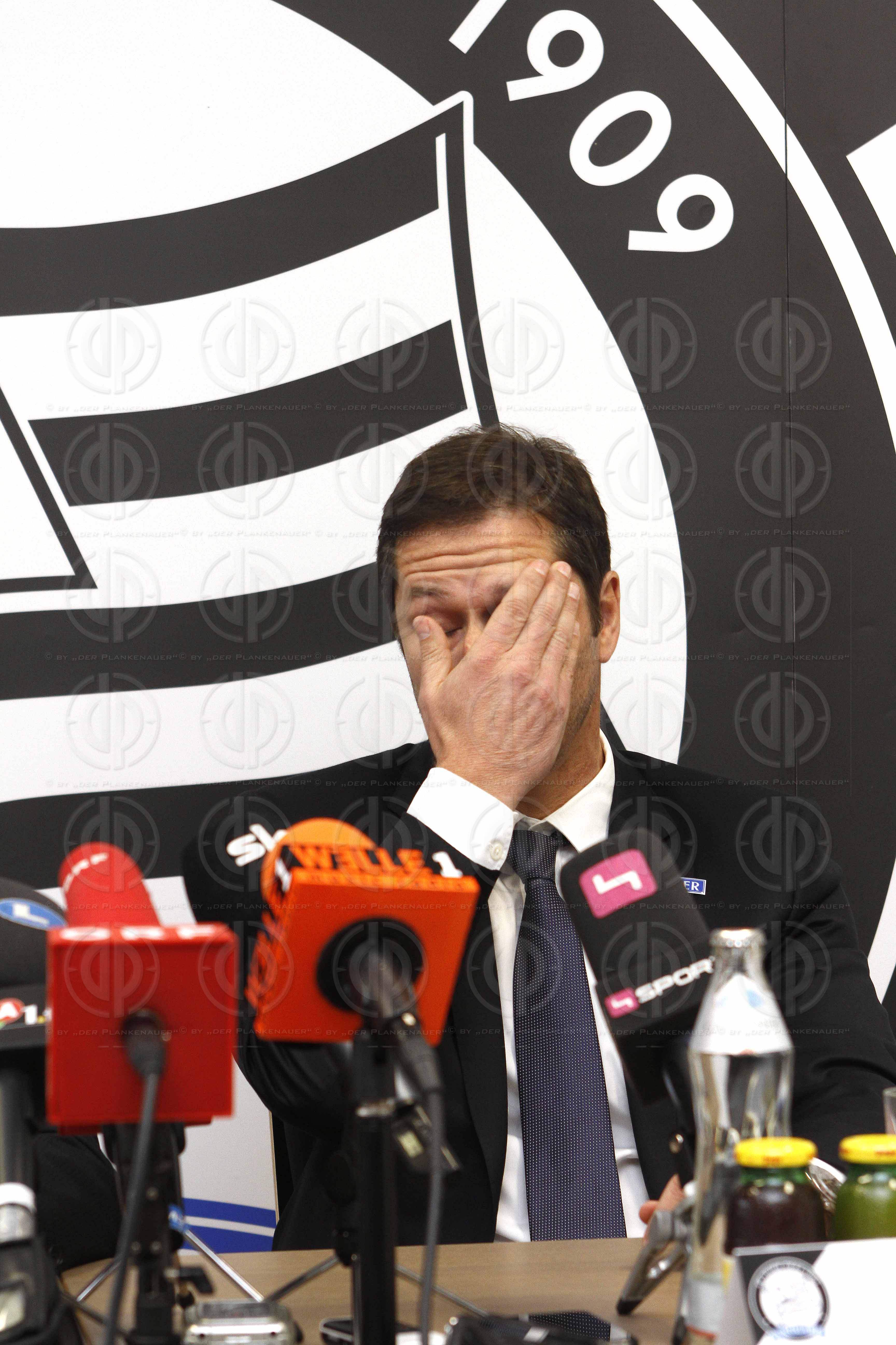 SK Sturm Pressekonferenz