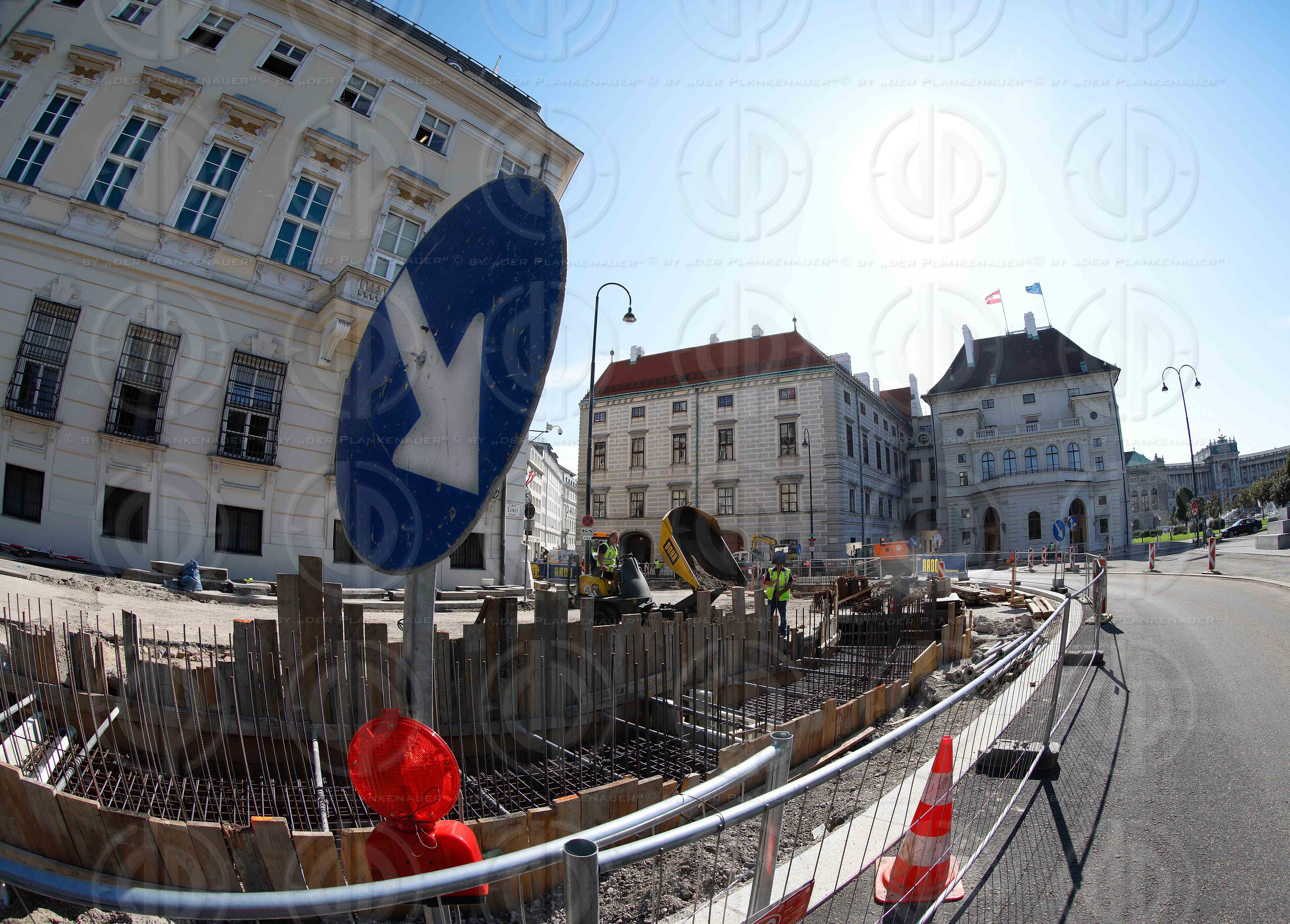 Mauern am Ballhausplatz