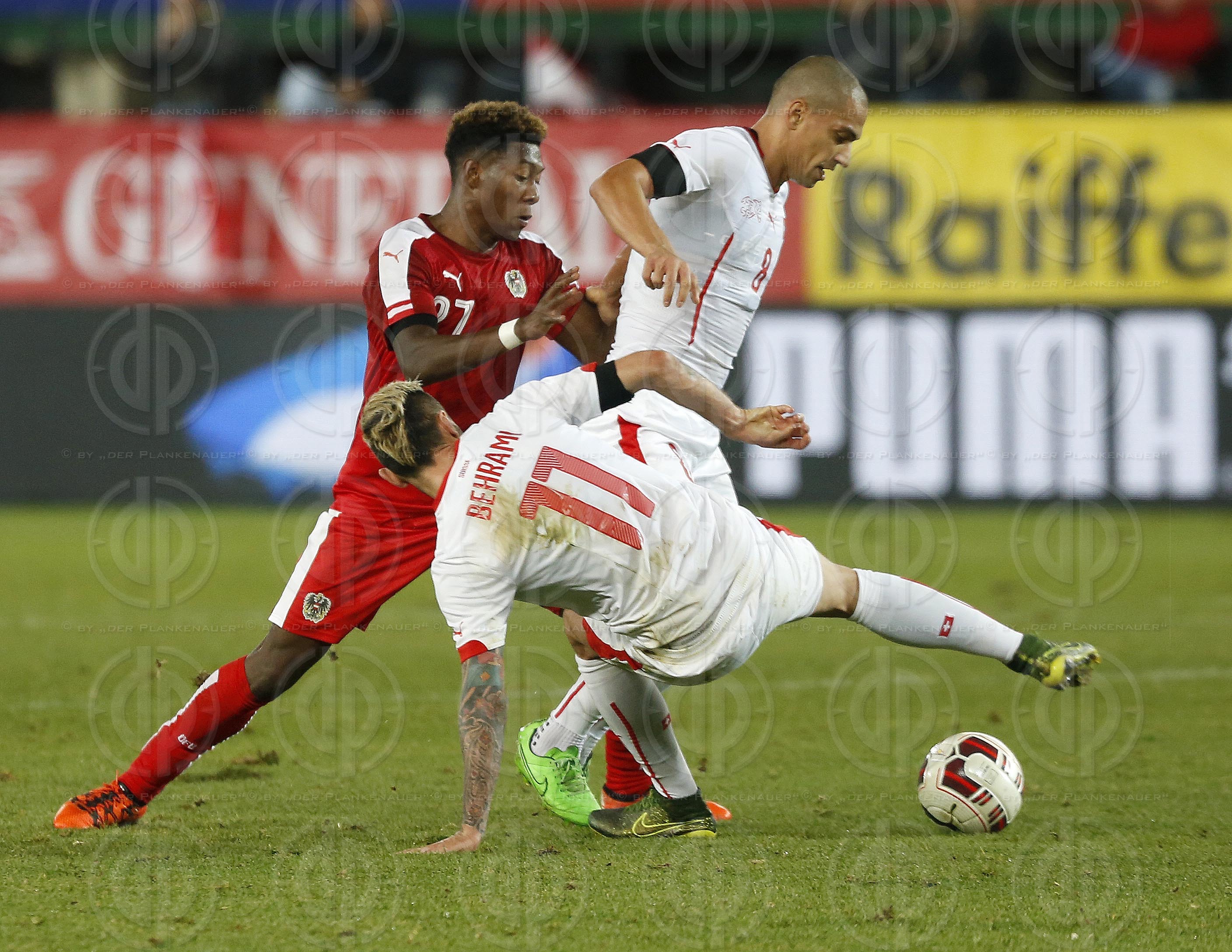 Laenderspiel Oesterreich vs. Schweiz