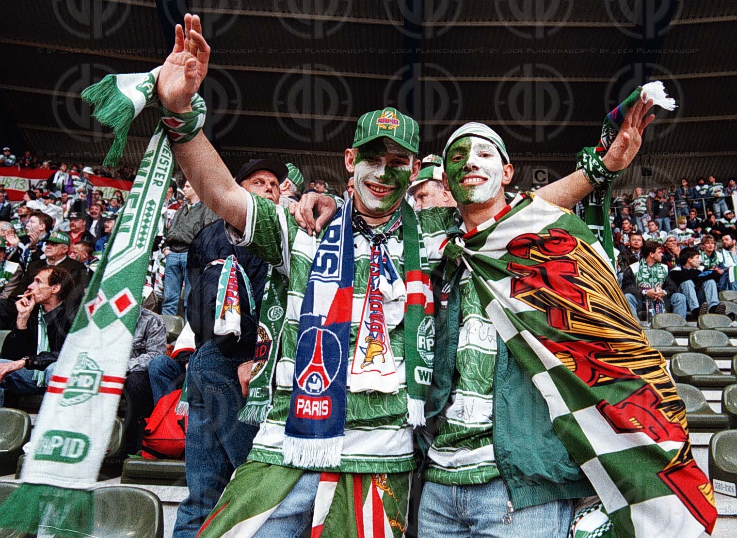 Europacup der Pokalsieger Rapid vs. PSG (0:1)
