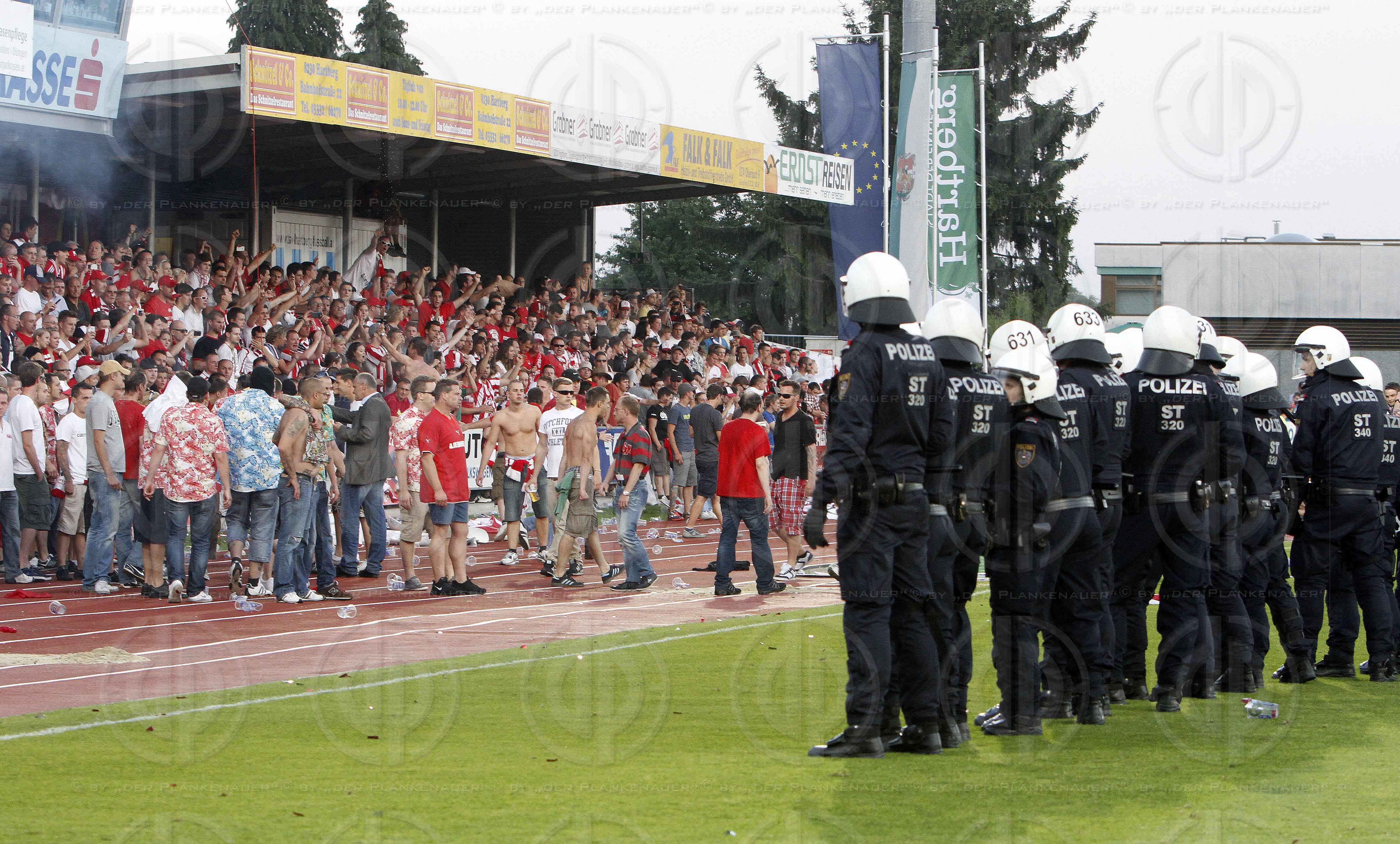Relegation Hartberg vs. GAK (3:0, Spielabbruch)