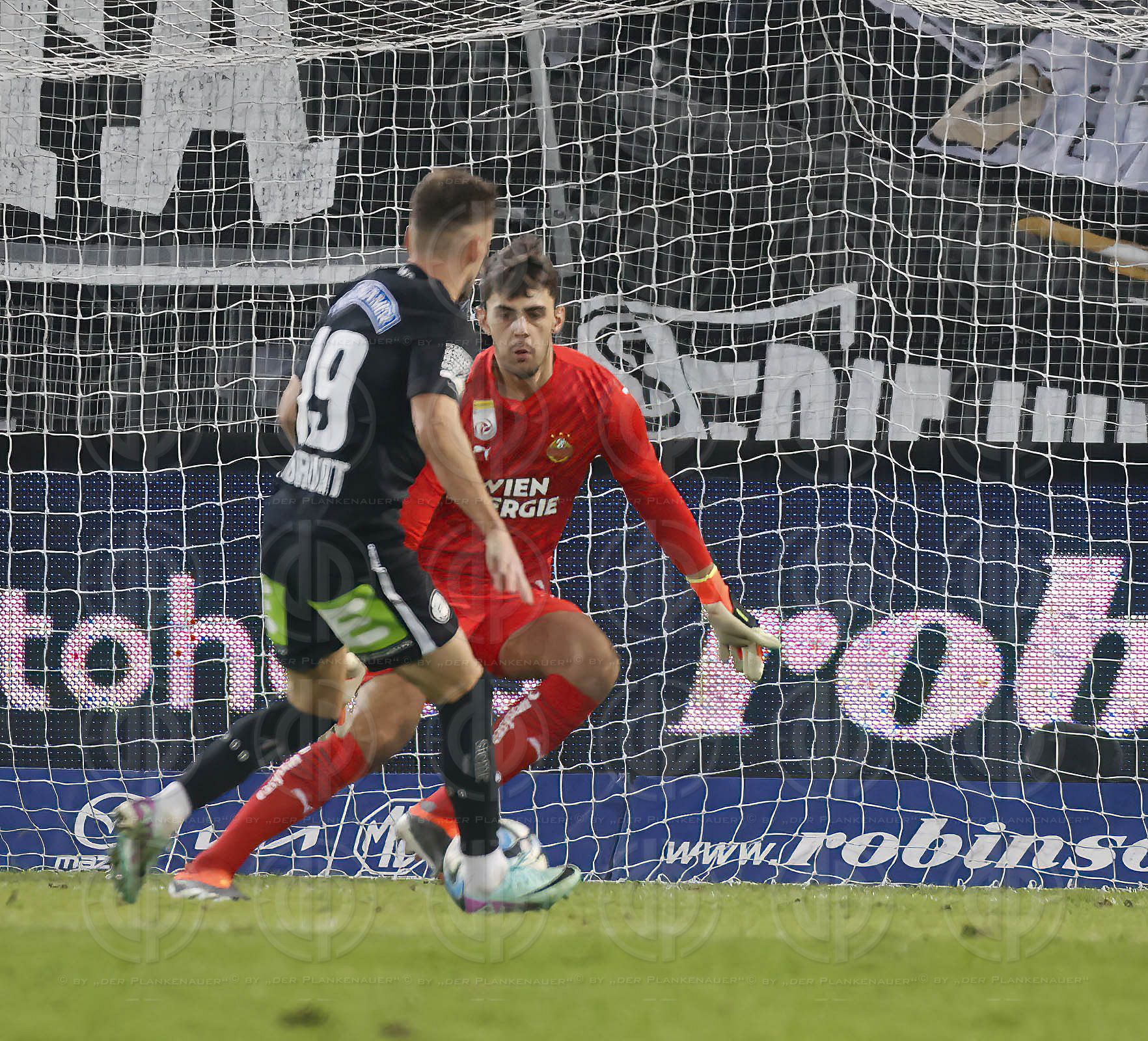 SK Sturm vs. SK Rapid (1:1) am 18.02.2024