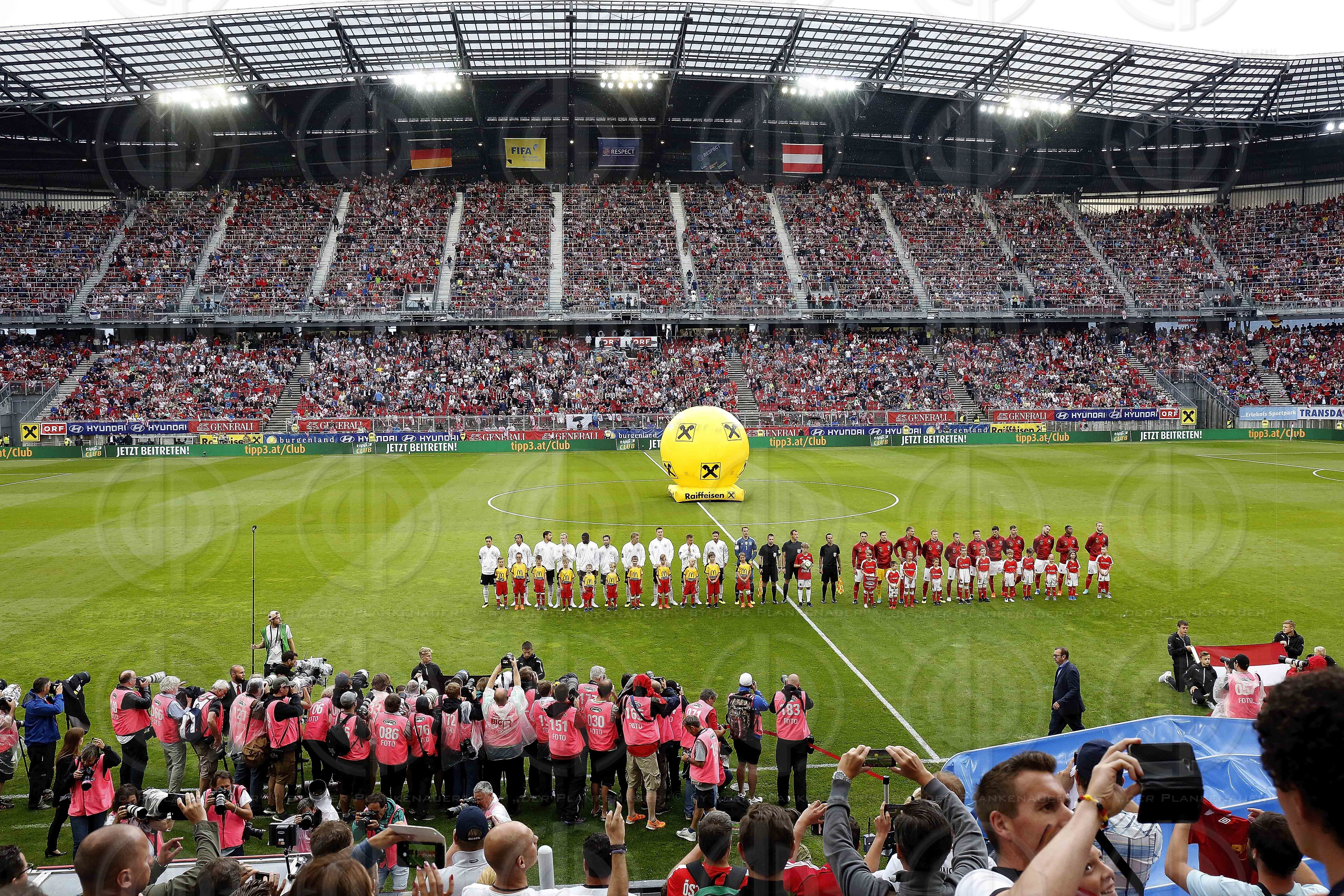 Laenderspiel Oesterreich vs. Deutschland (2:1)