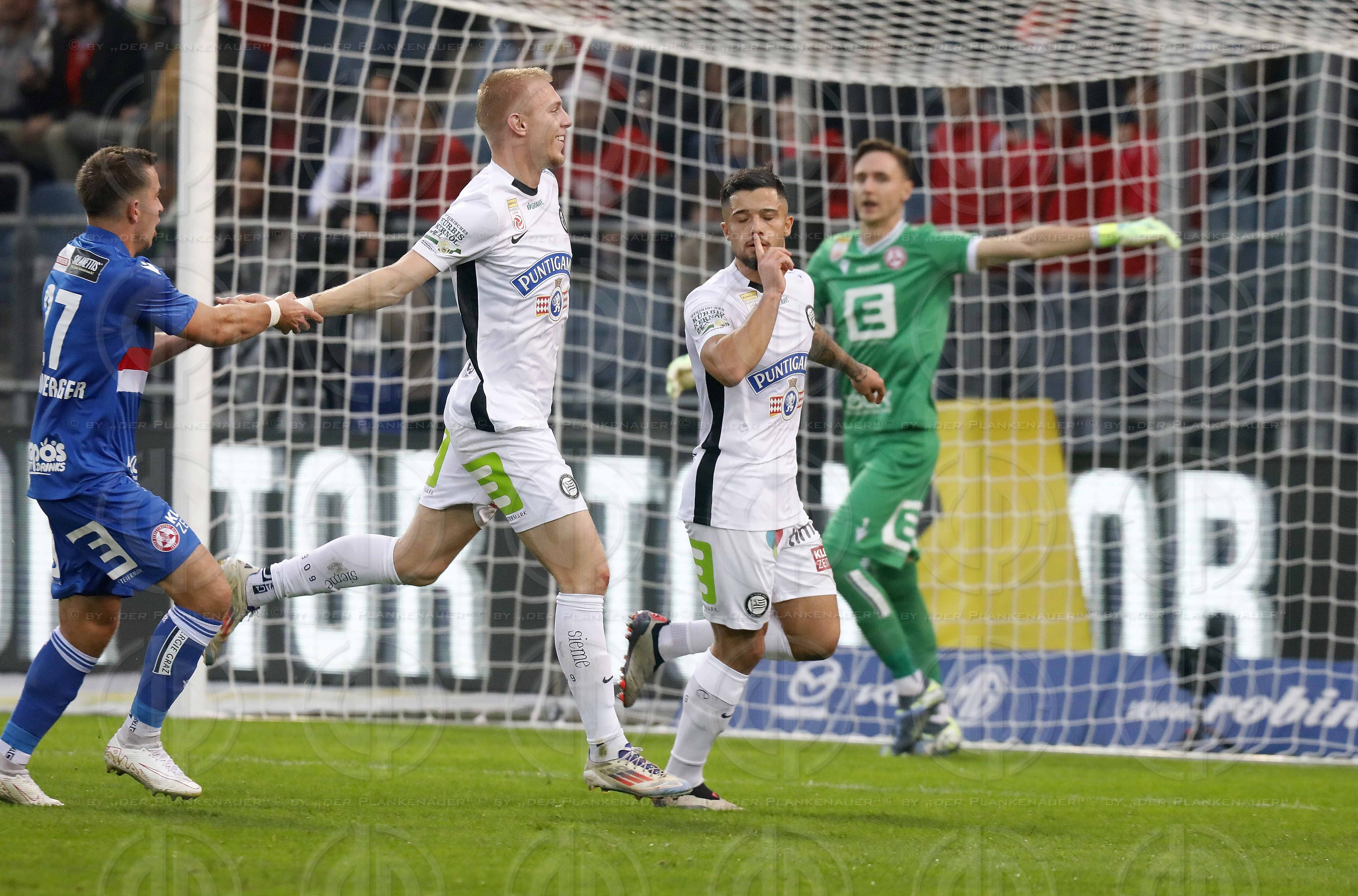 SK Sturm vs. GAK 1902 (5:2) am 19.10.2024