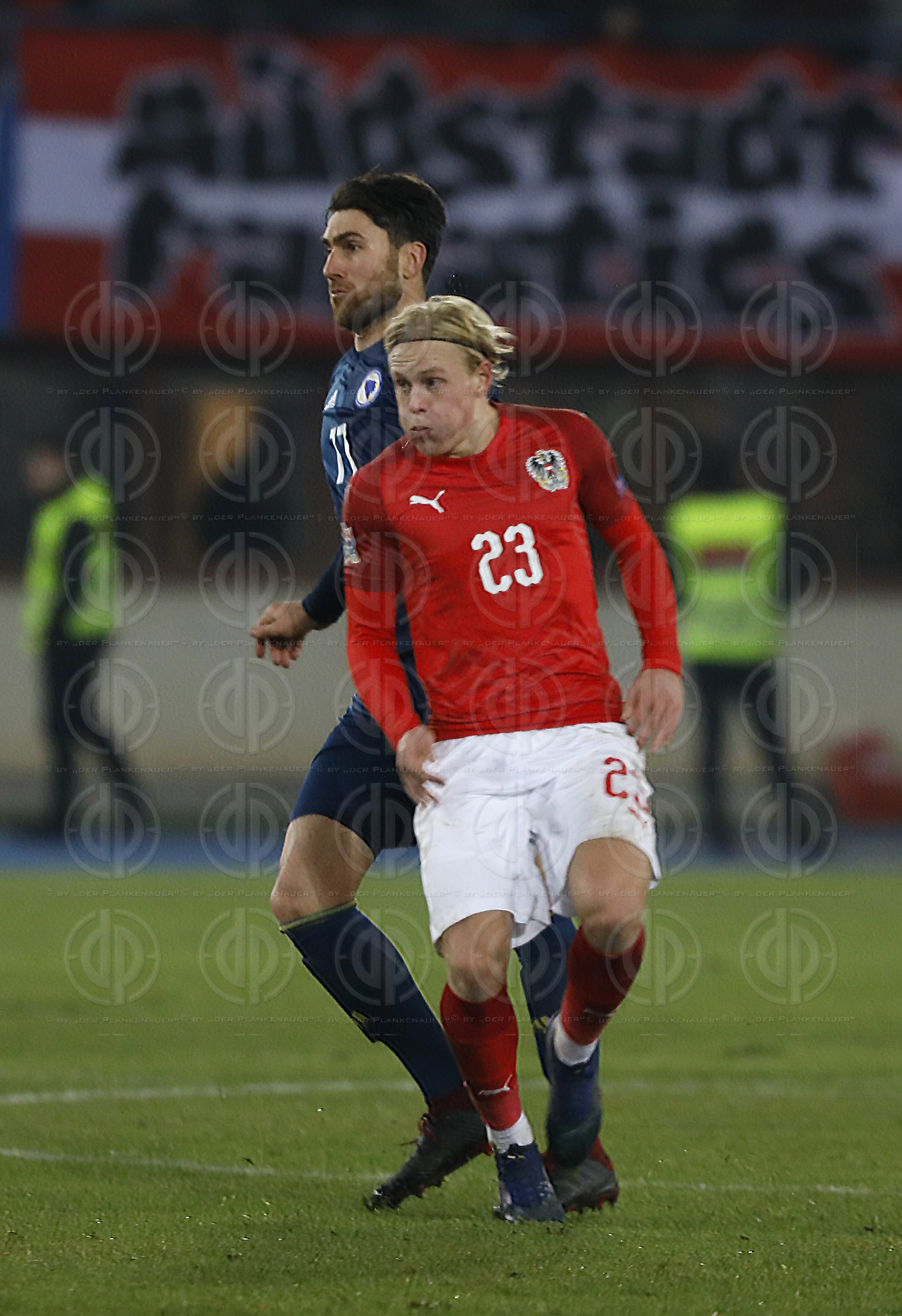 Laenderspiel UNL Oesterreich vs. Bosnien/Herzegowina (0:0)