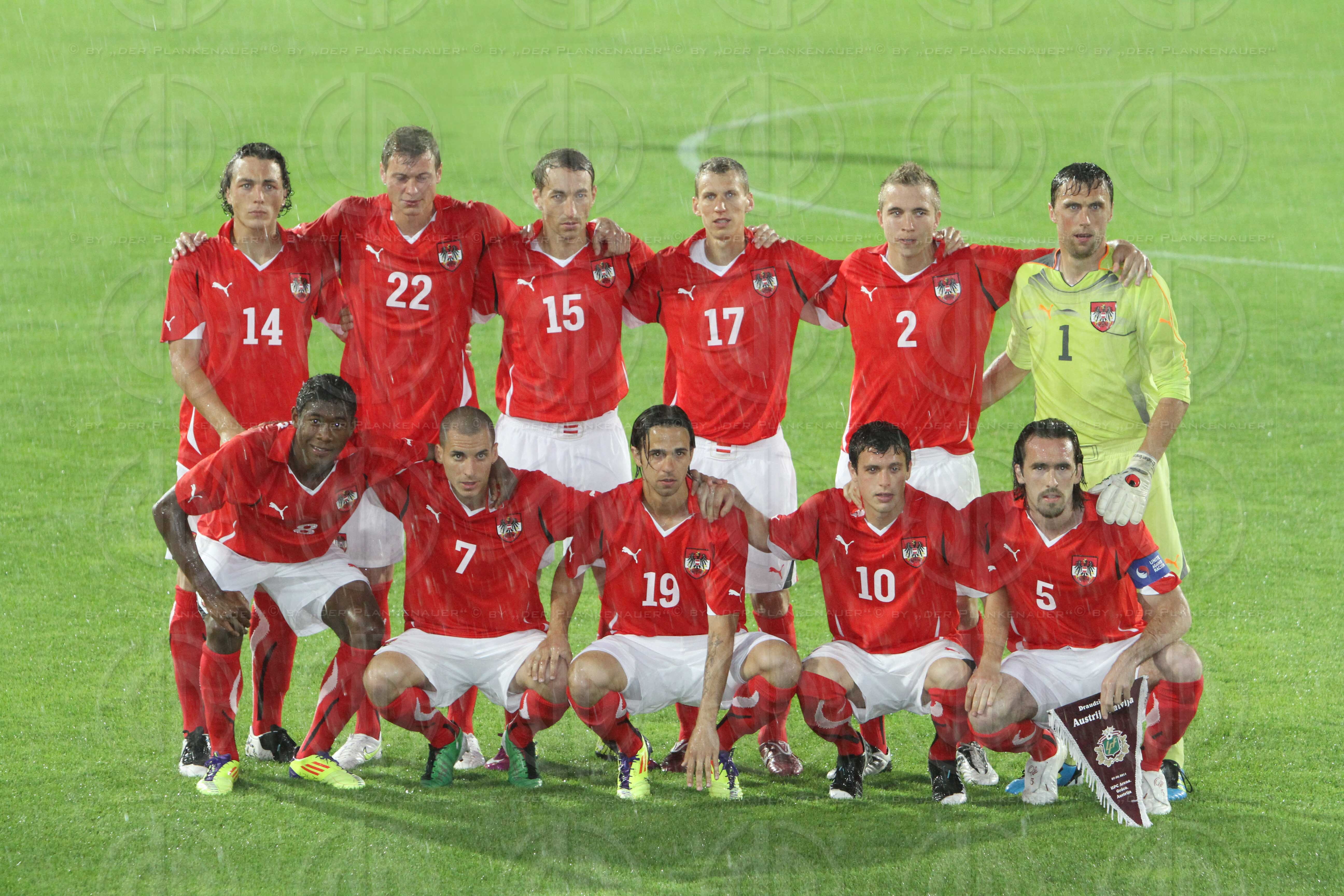 Burgenland Länderspiel Österreich vs. Lettland (3:1)