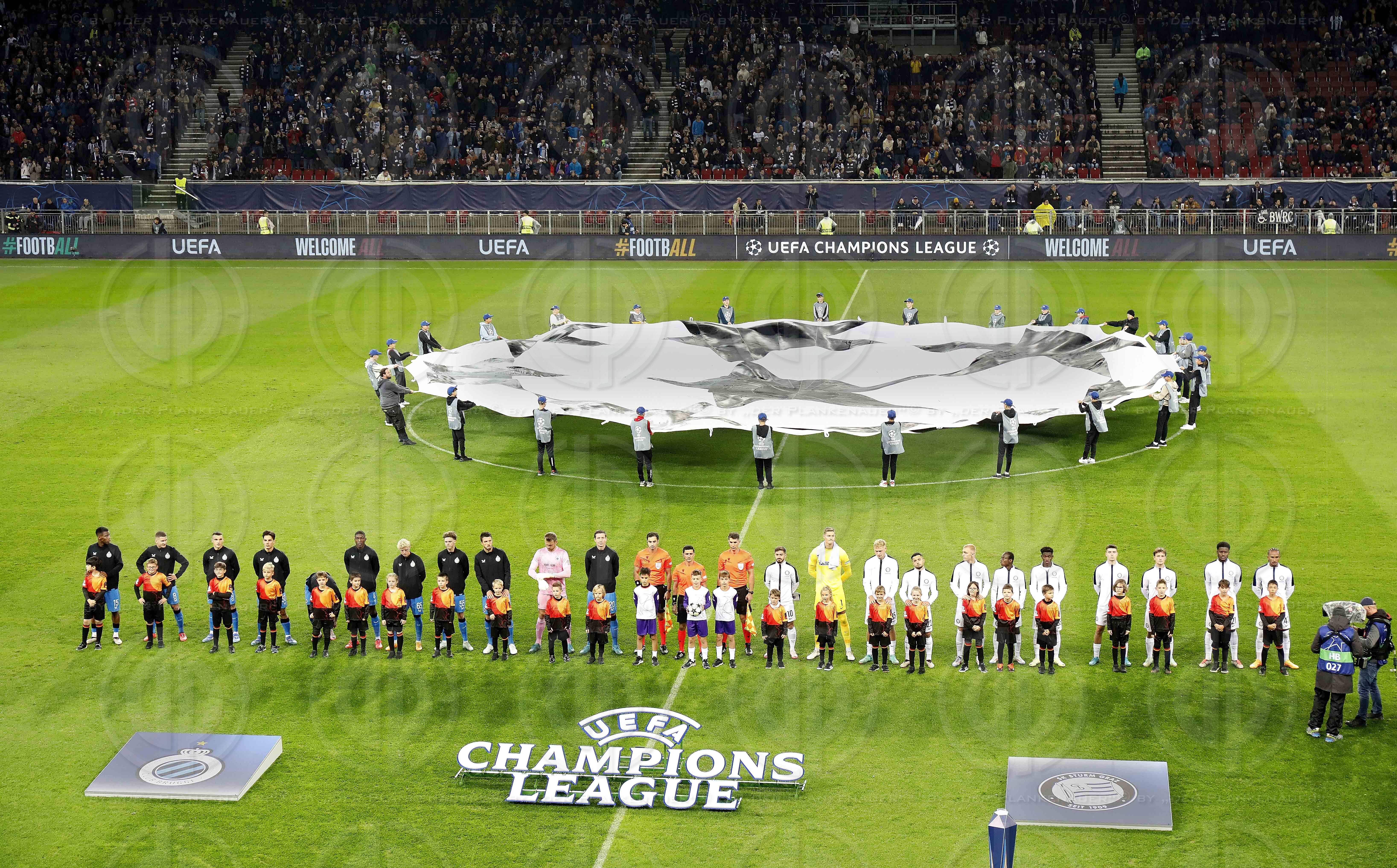 UEFA Champions League SK  Sturm vs. FC Brügge (0:1) in Klagenfu