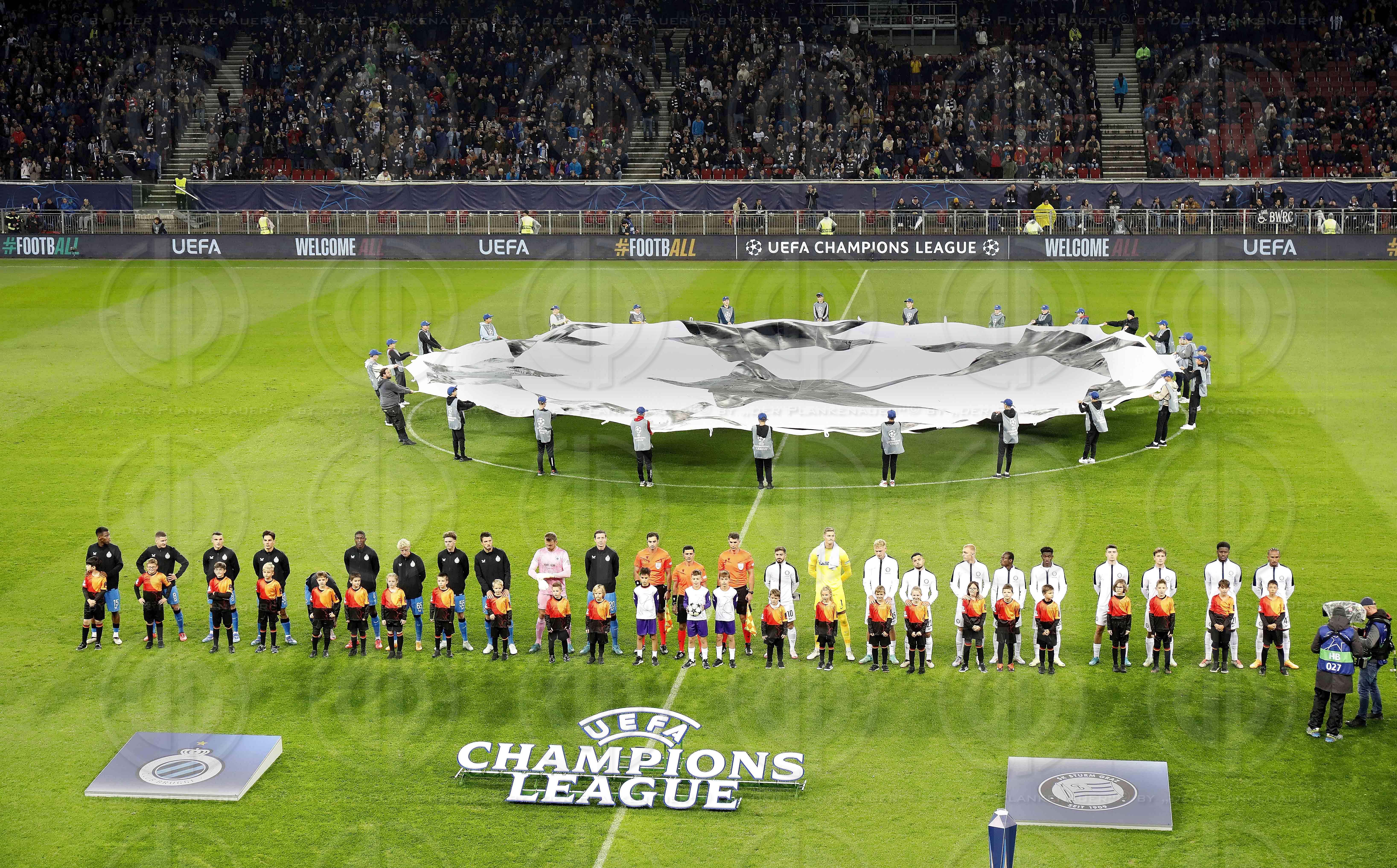 UEFA Champions League SK  Sturm vs. FC Brügge (0:1) in Klagenfu