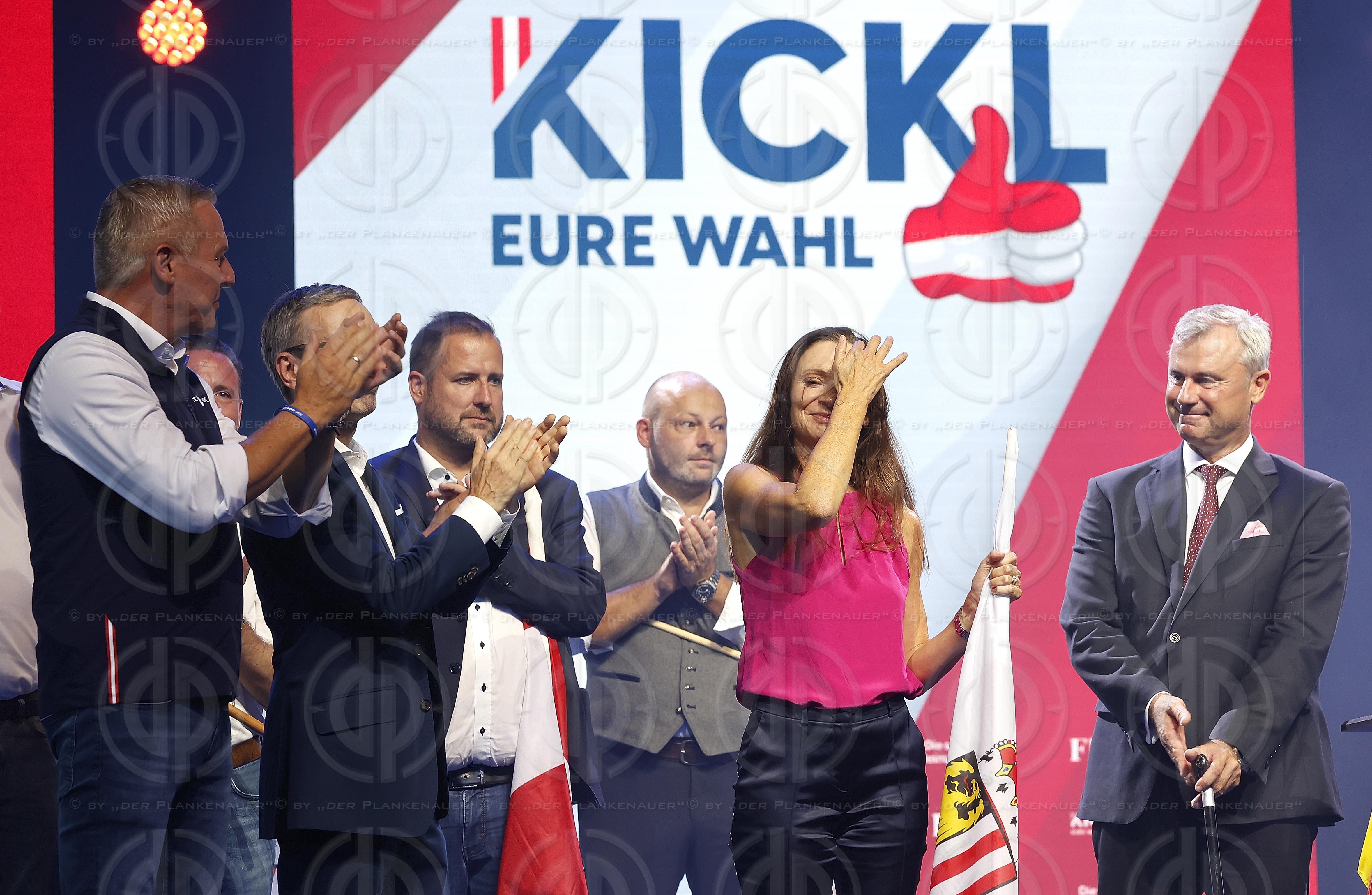 NR-Wahl24 - Wahlkampfauftakt der FPÖ am 07.09.2024