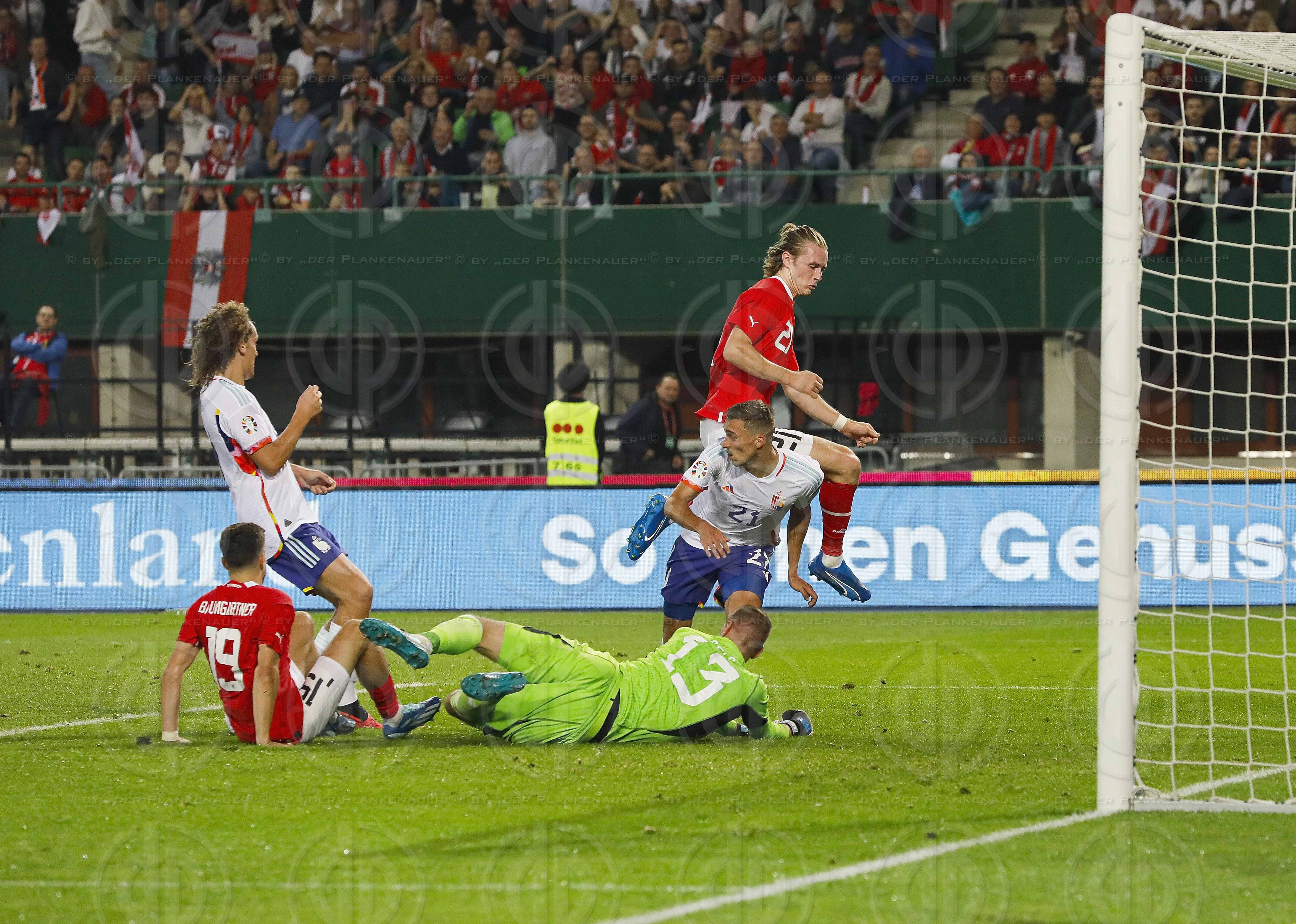 EQ Österreich vs. Belgien (2:3) am 13.10.2023