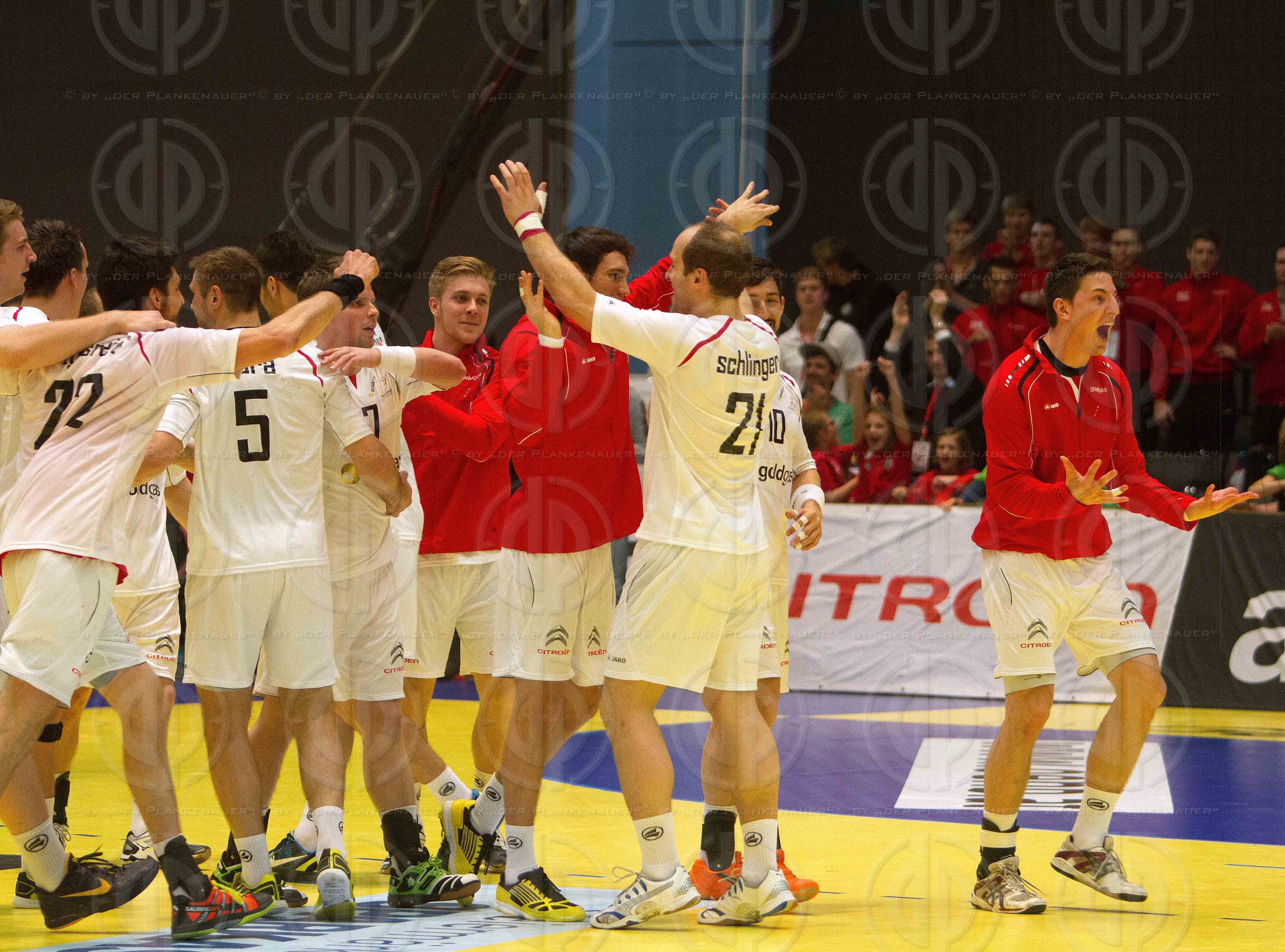 Handball EM-Qualifikation Oesterreich vs. Serbien (31:28)