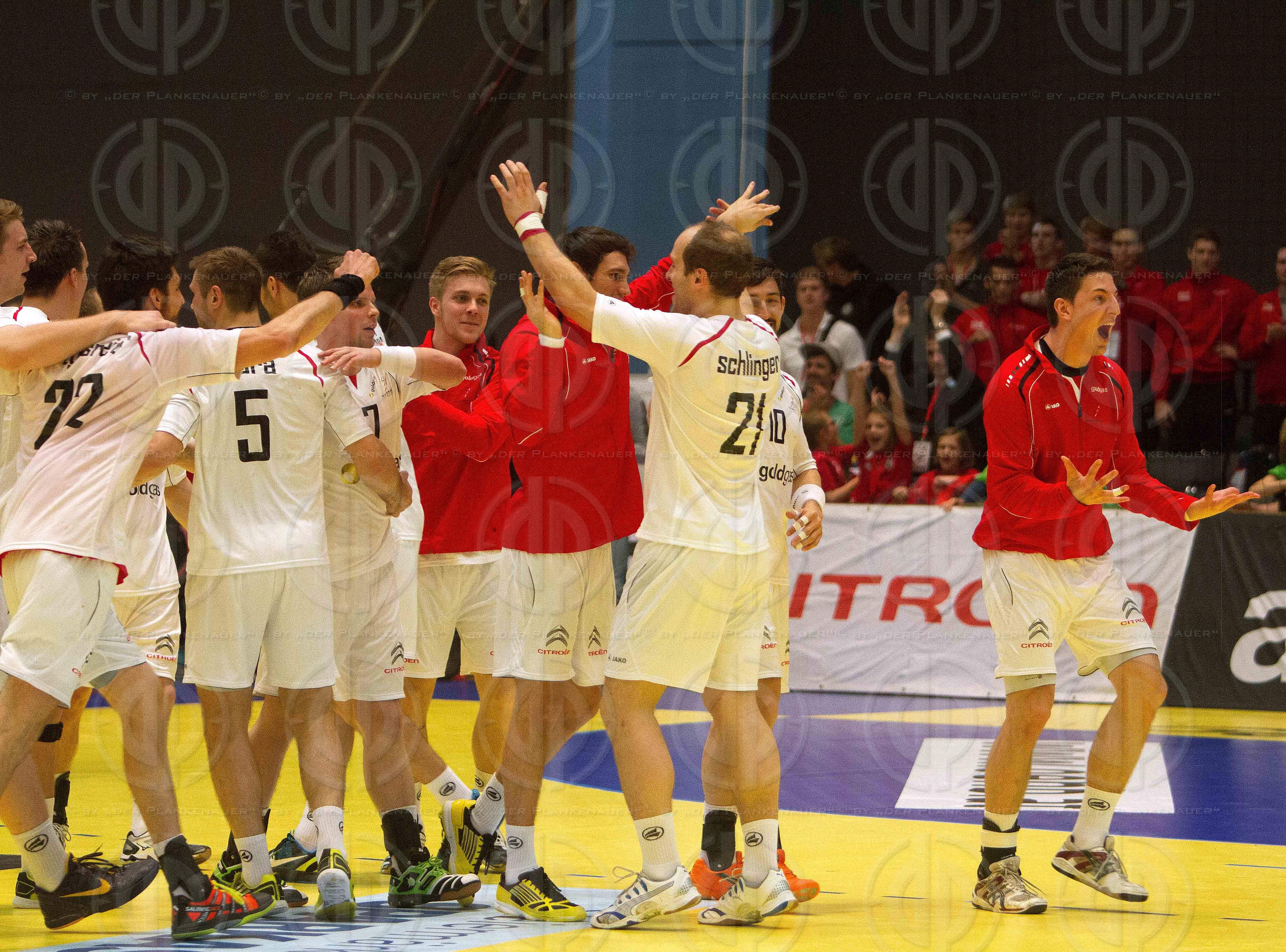 Handball EM-Qualifikation Oesterreich vs. Serbien (31:28)