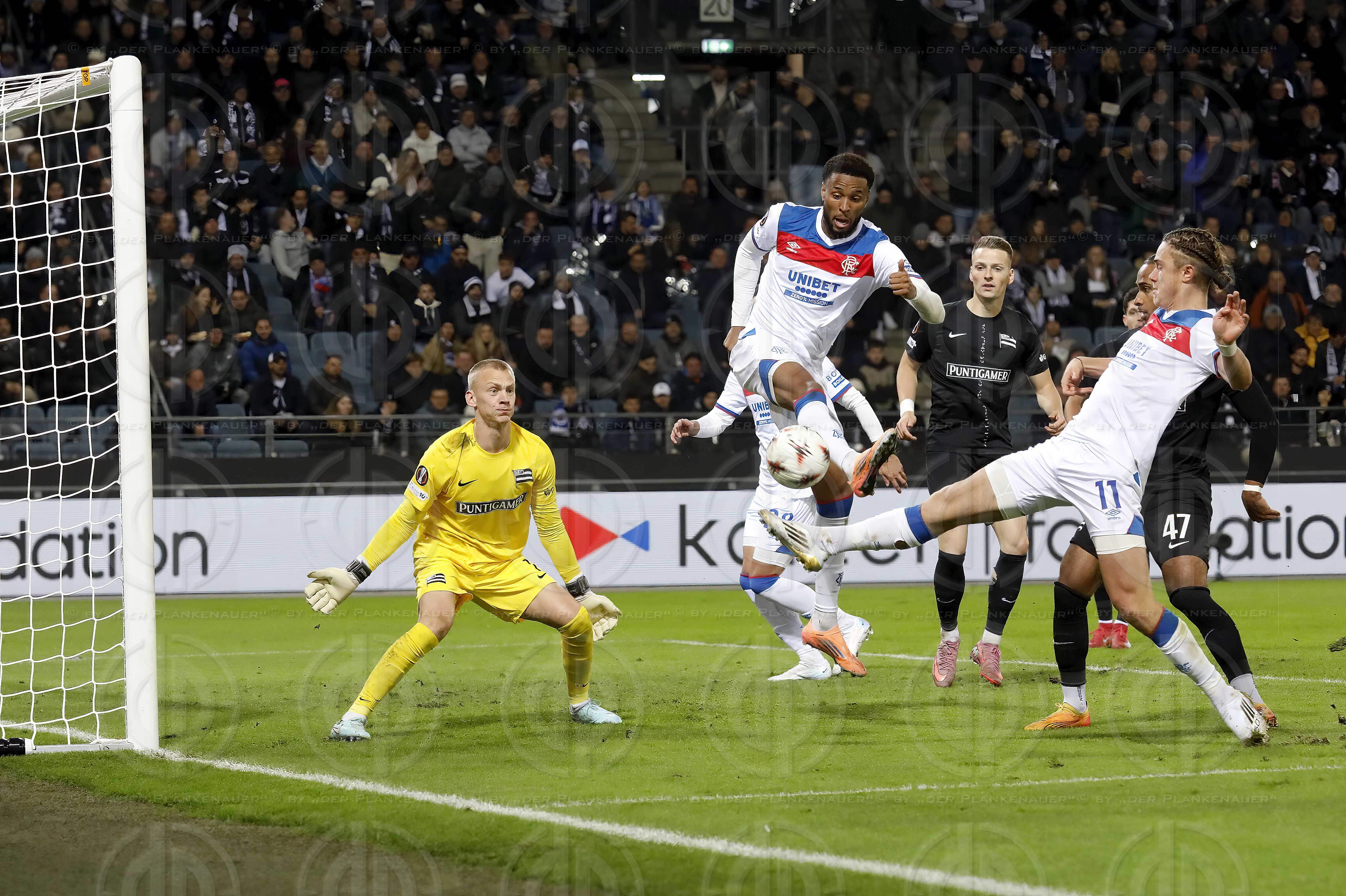 UEL SK Sturm vs. Rangers F.C. (2:1) am 02.10.2025