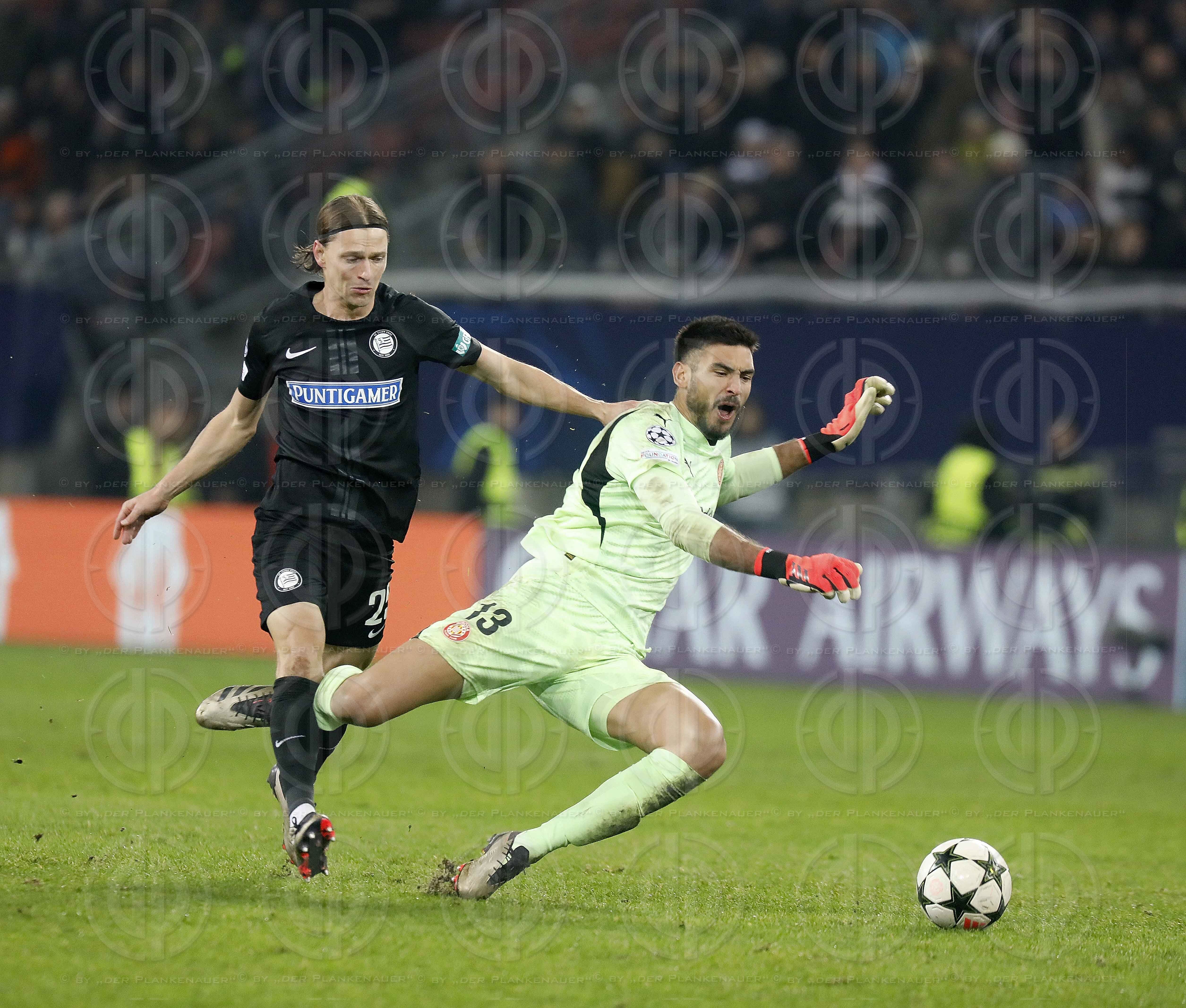 UEFA Champions League SK  Sturm vs. Girona (1:0) in Klagenfurt a