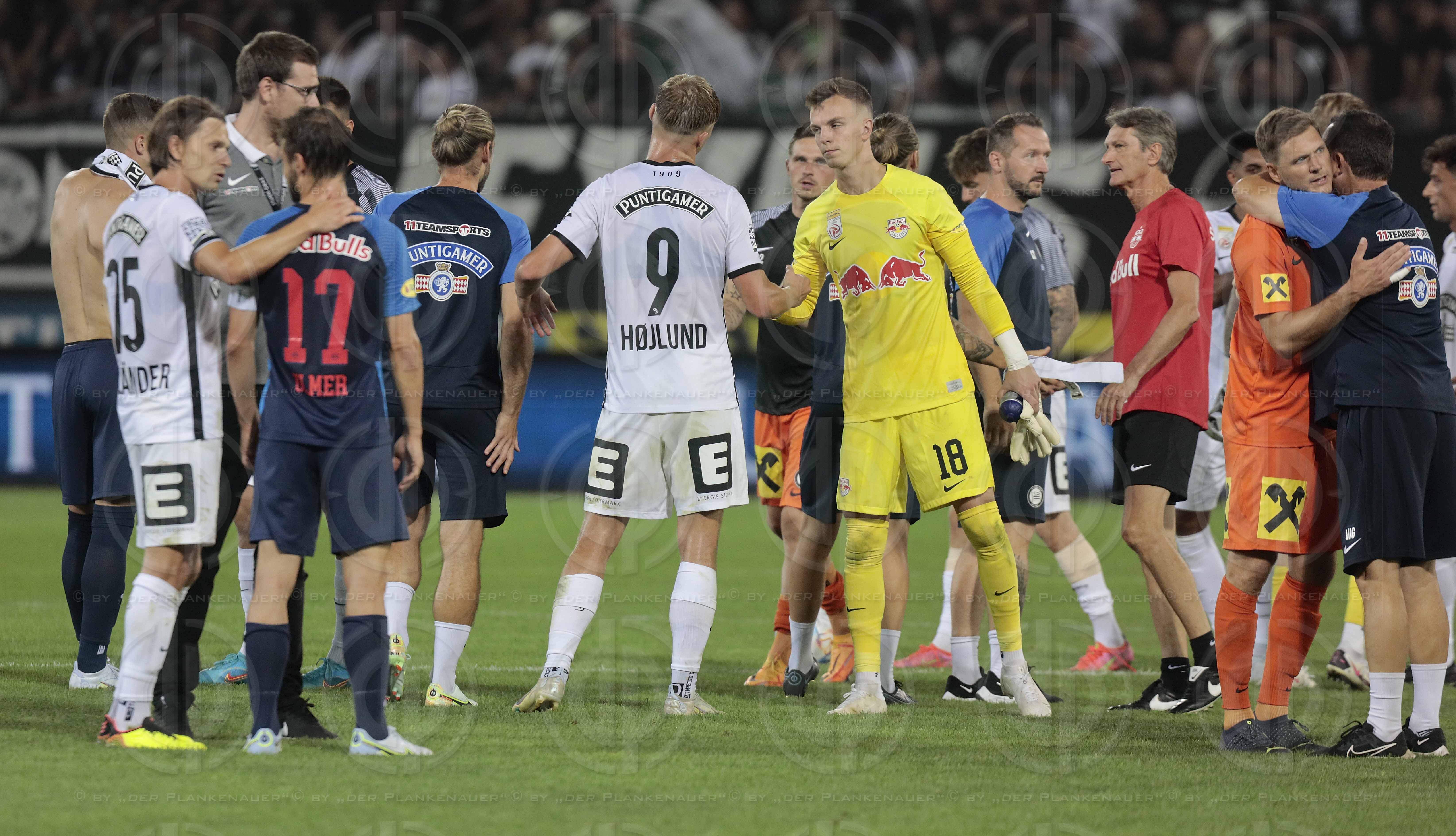 SK Sturm vs. Red Bull Salzburg (2:1) am 30.07.2022