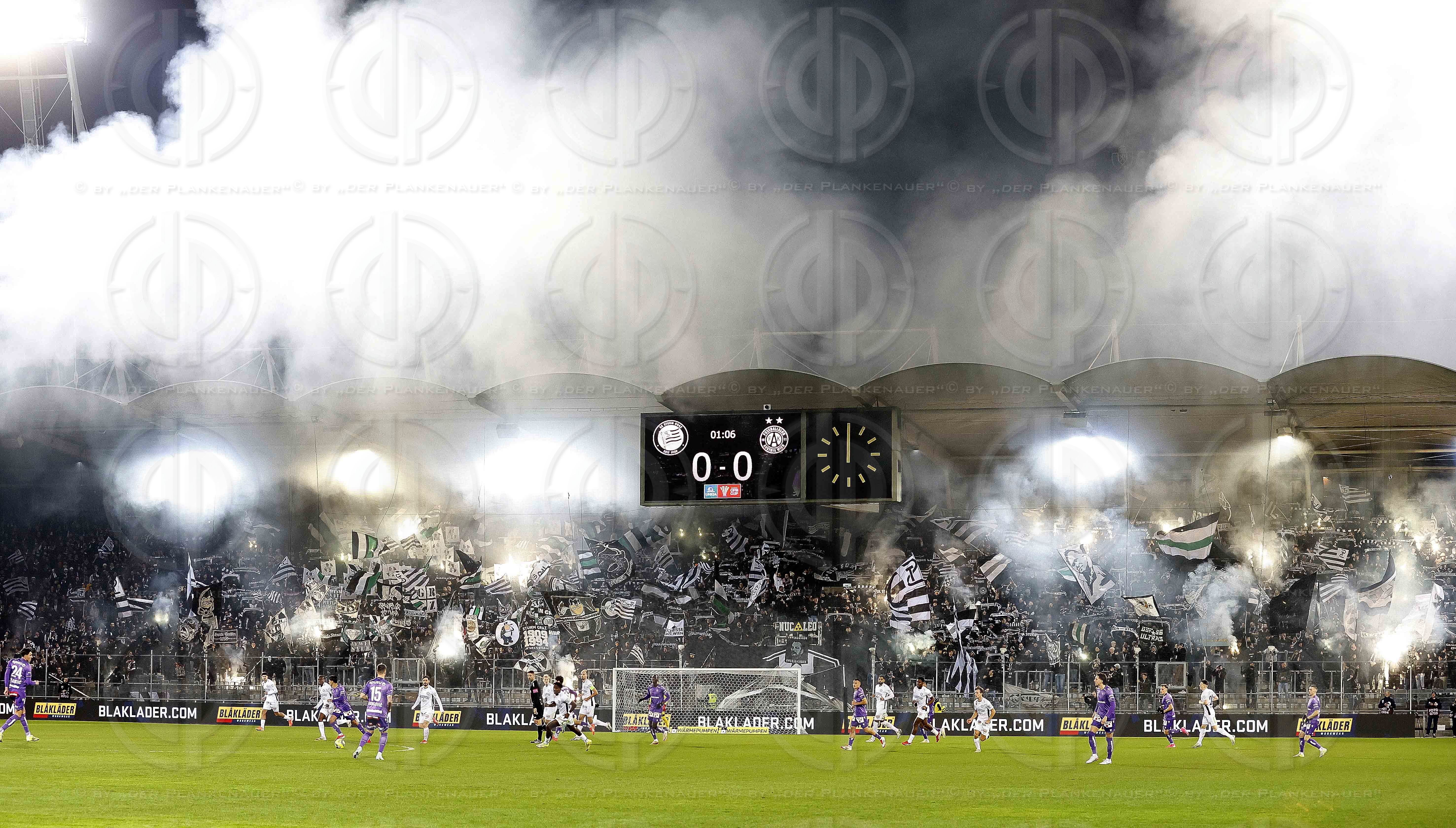 Cup SK Sturm vs. FK Austria Wien (0:2) am 01.02.2025