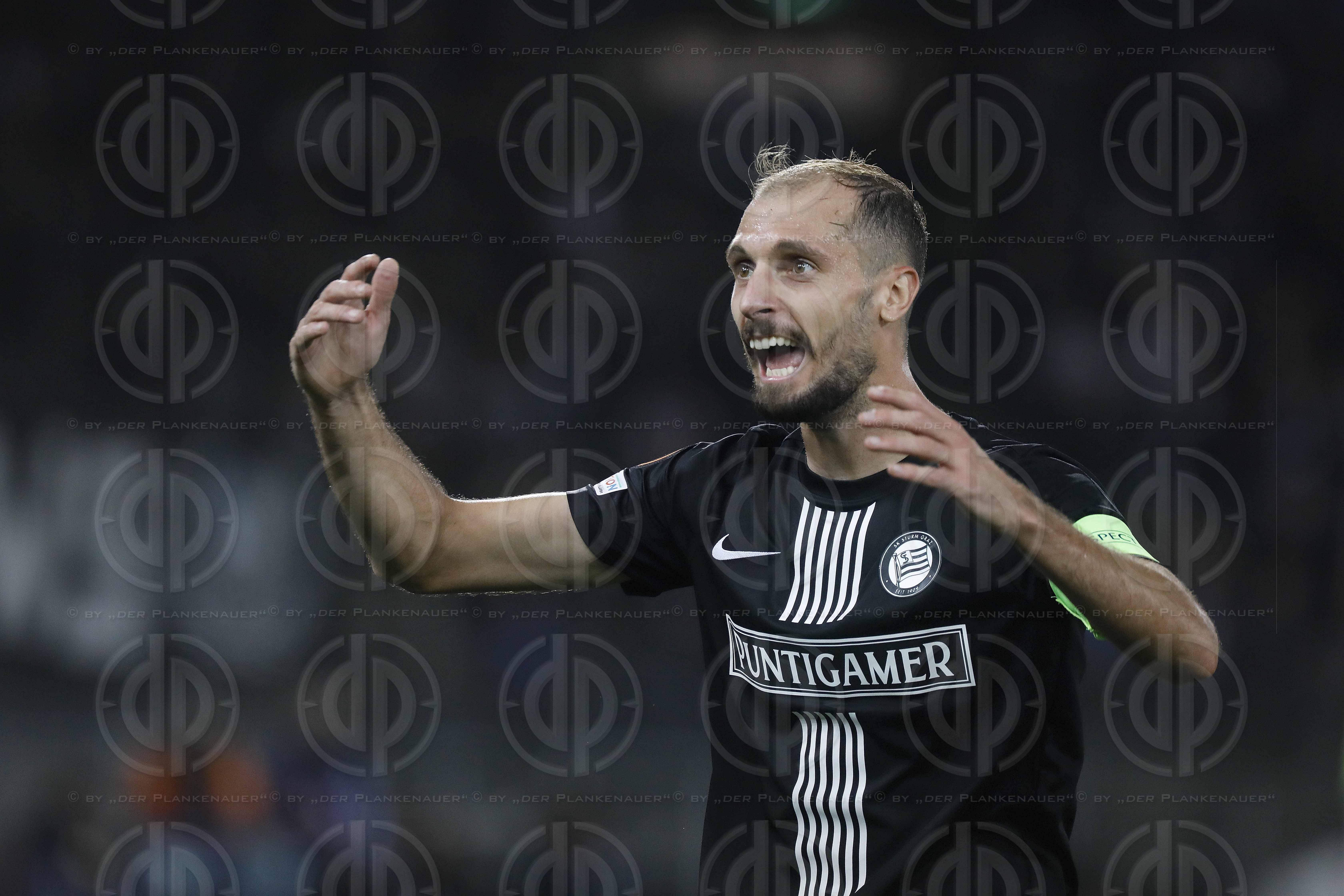 EL SK Sturm vs. Sporting Lissabon (1:2) am 21.09.2023