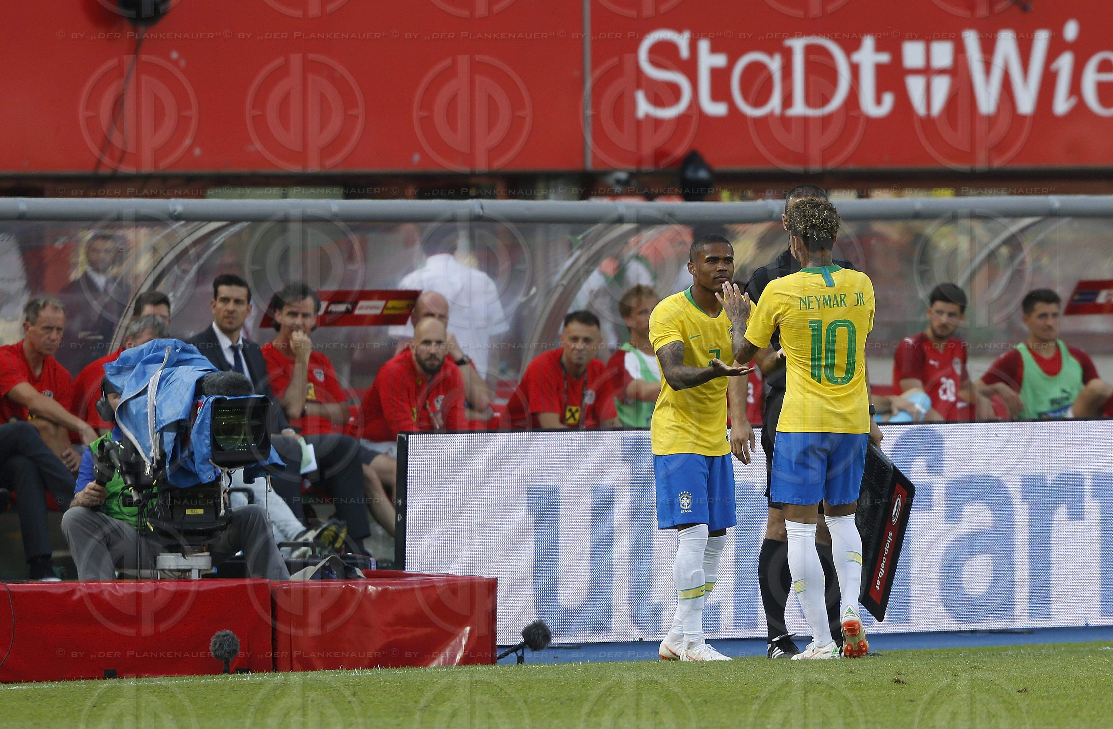 Laenderspiel Oesterreich vs. Brasilien (0:3)