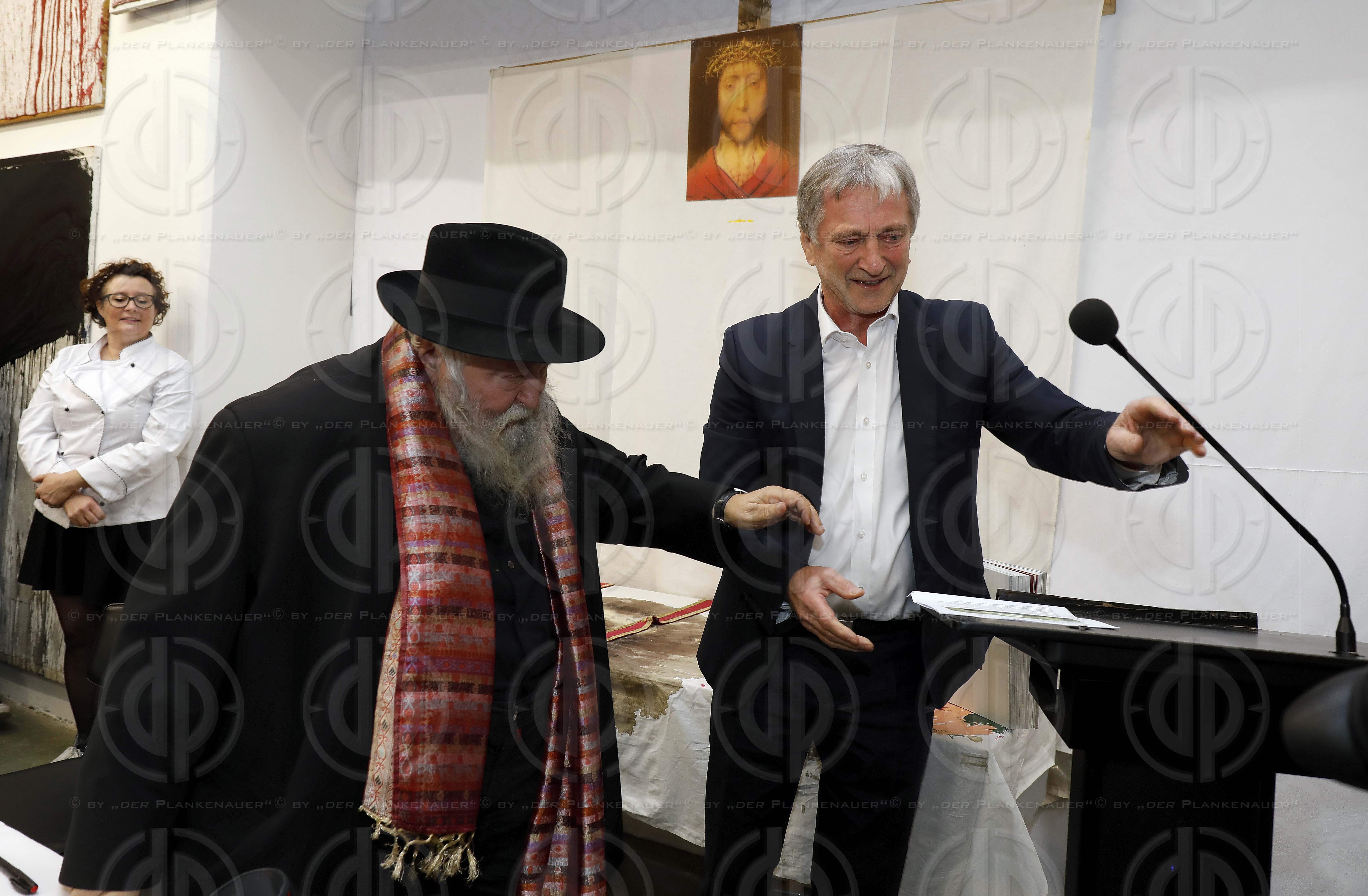 Fruehschoppen mit Hermann NITSCH