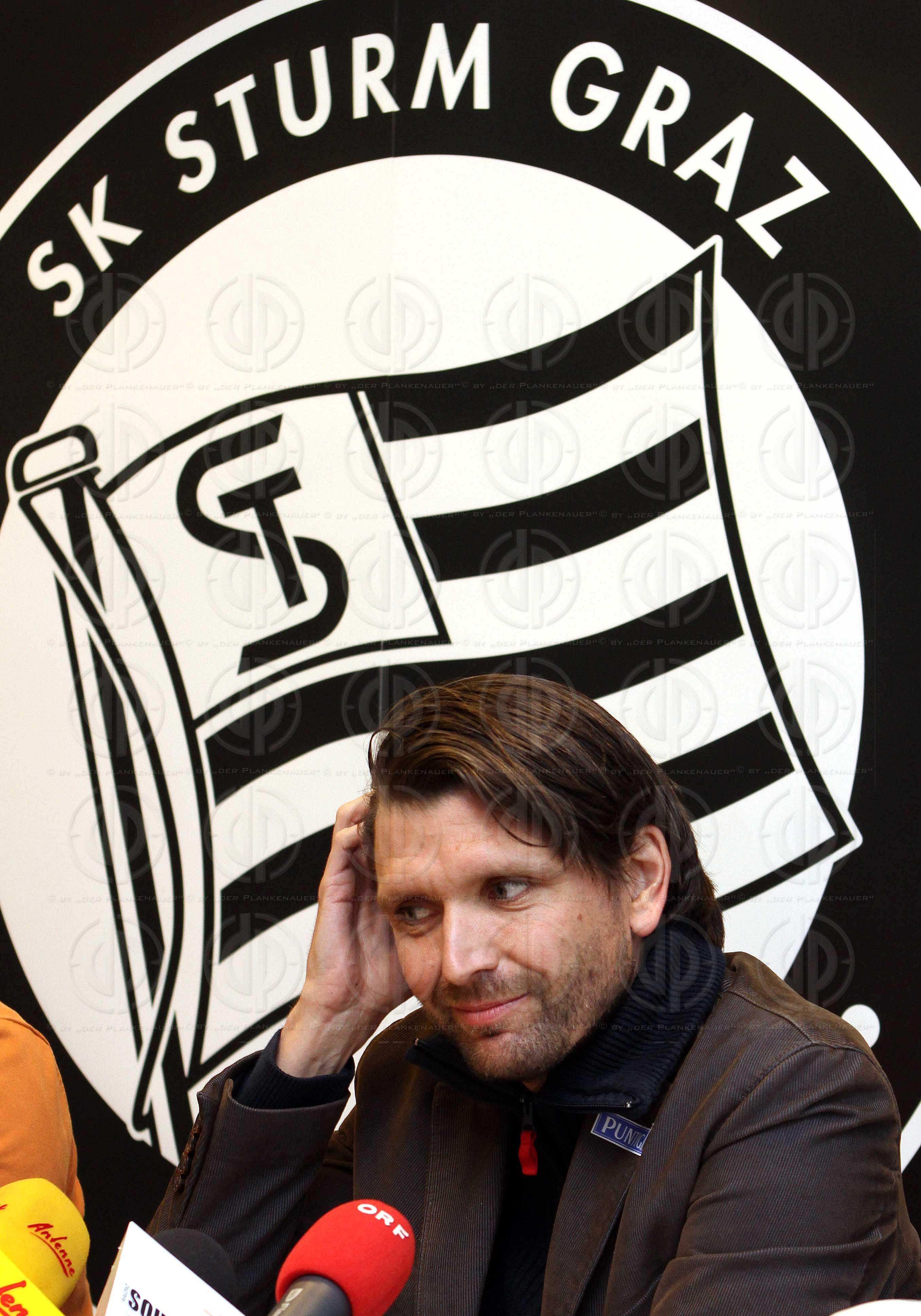 SK Sturm Pressekonferenz