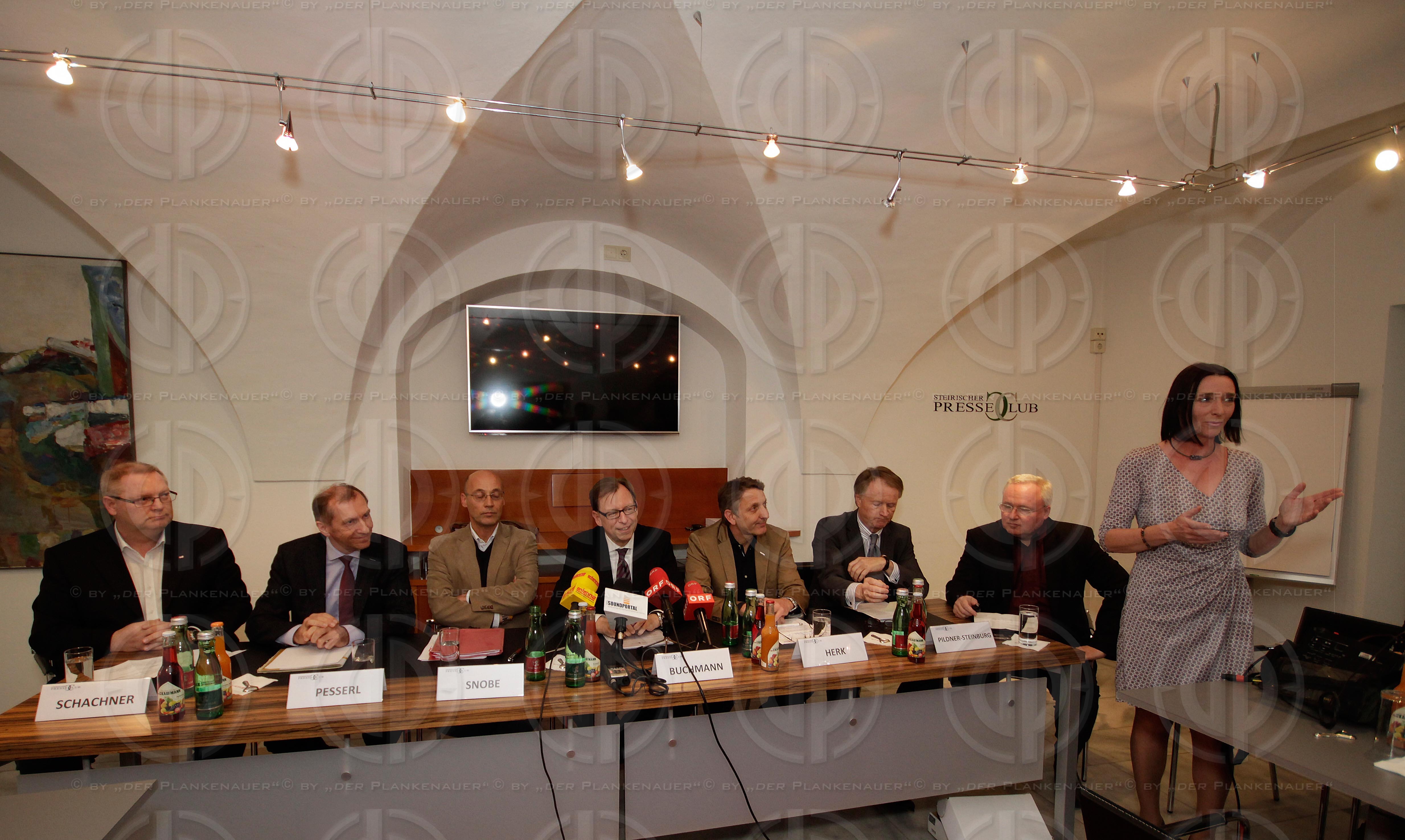 Wirtschaftsgespraech zur aktuellen Situation in der Steiermark