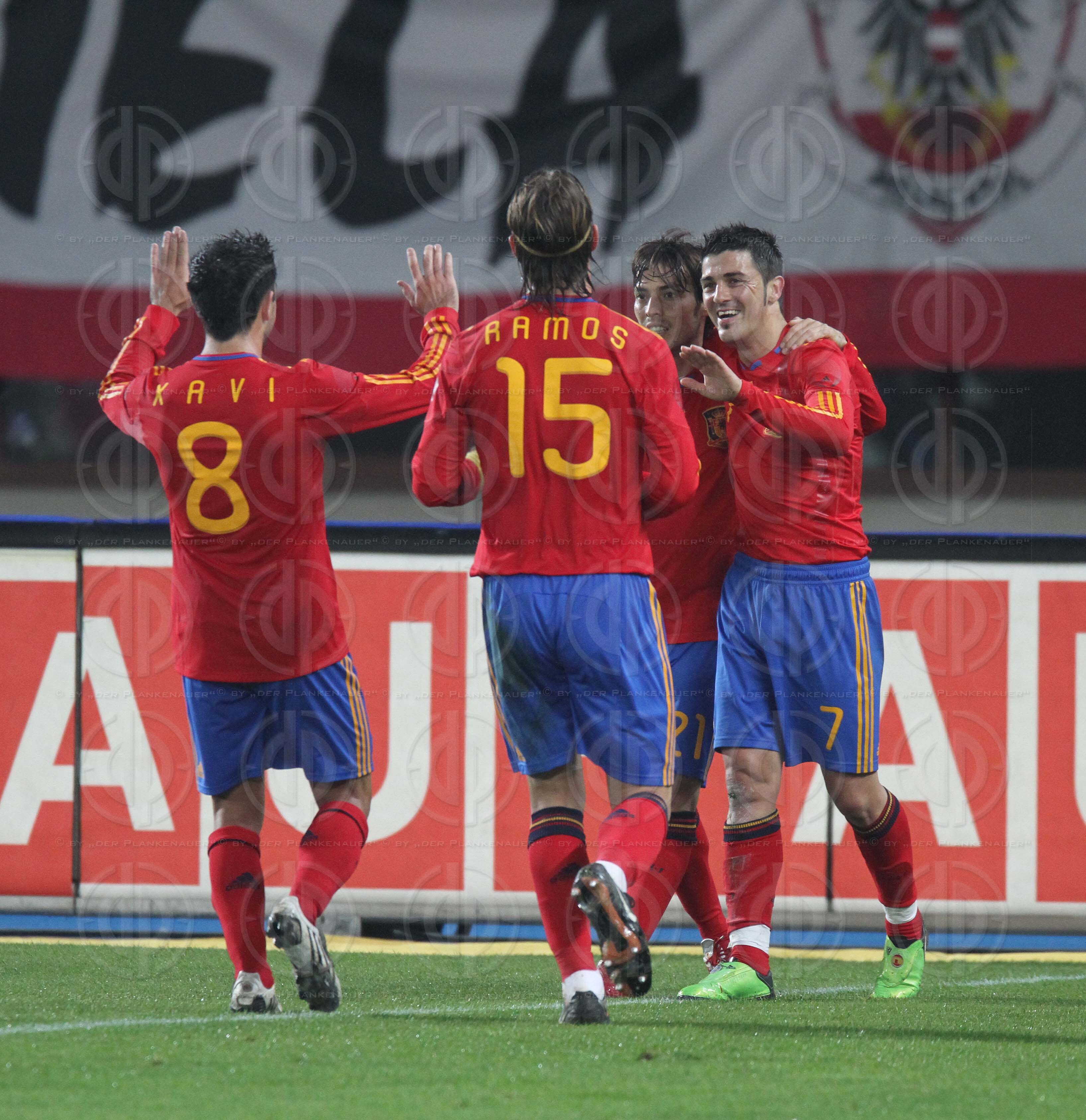 Länderspiel Österreich vs. Spanien (1:5)