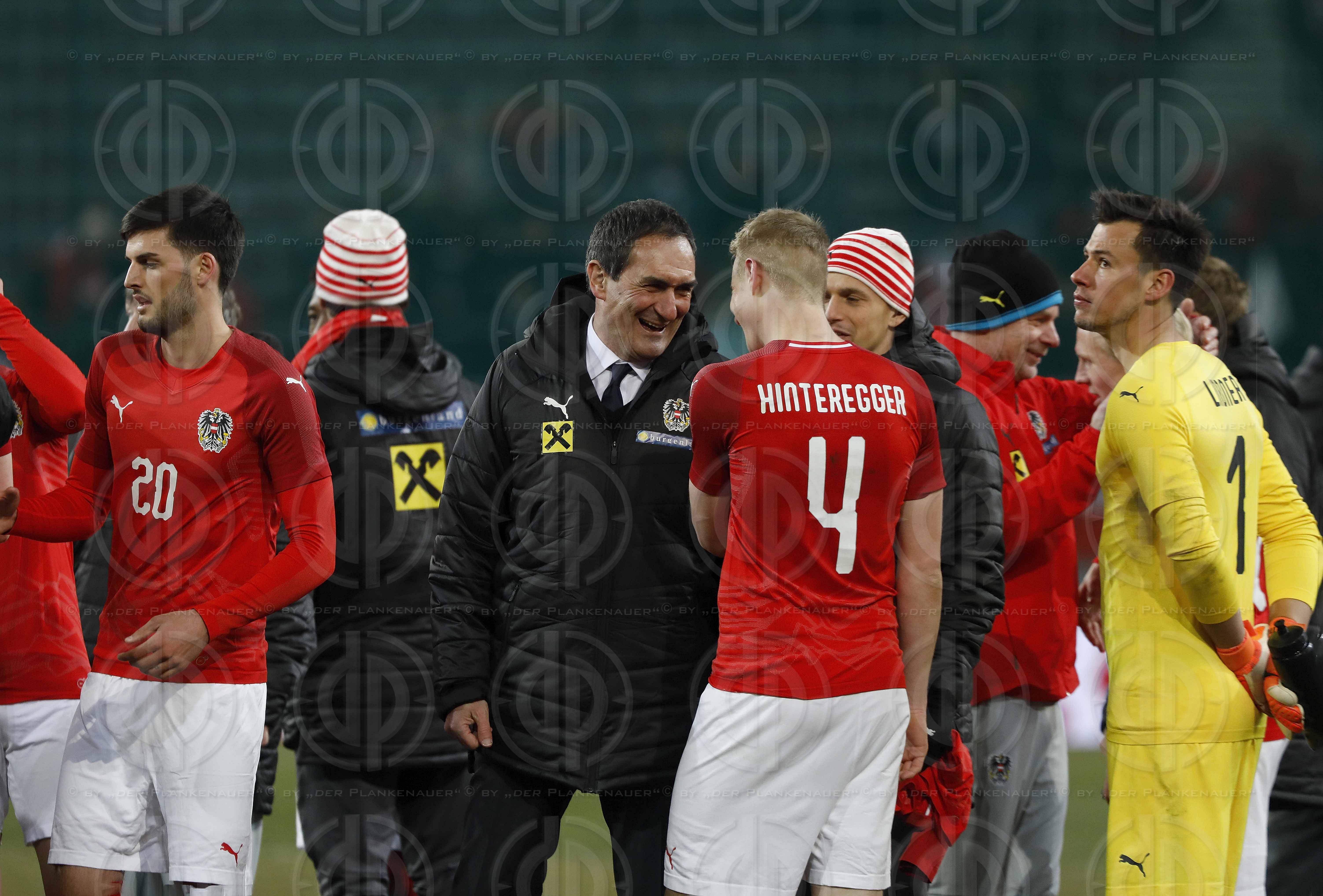 Laenderspiel Oesterreich vs. Slowenien (3:0)