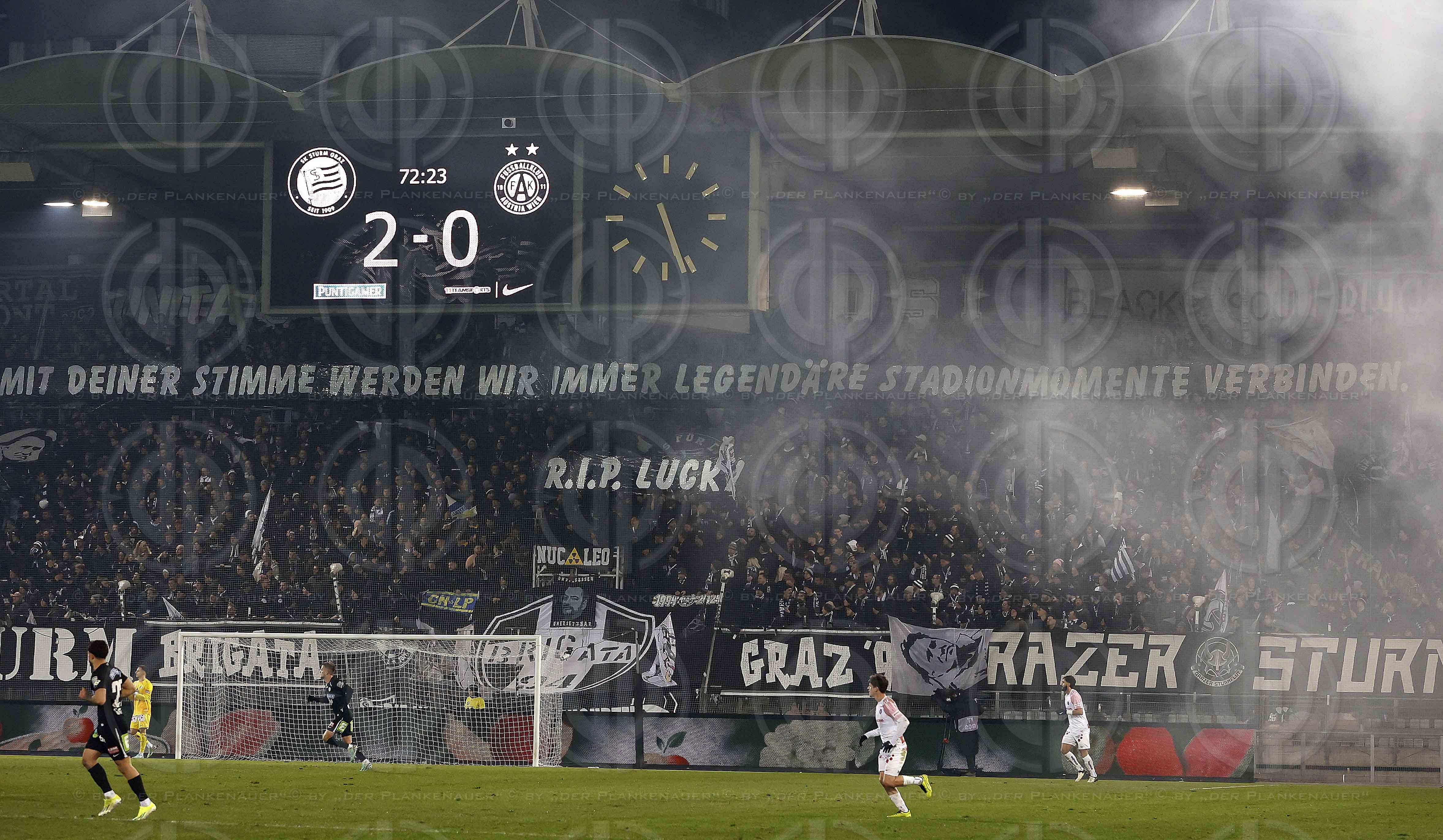 Cup SK Sturm vs. FK Austria Wien (2:0) am 02.02.2024