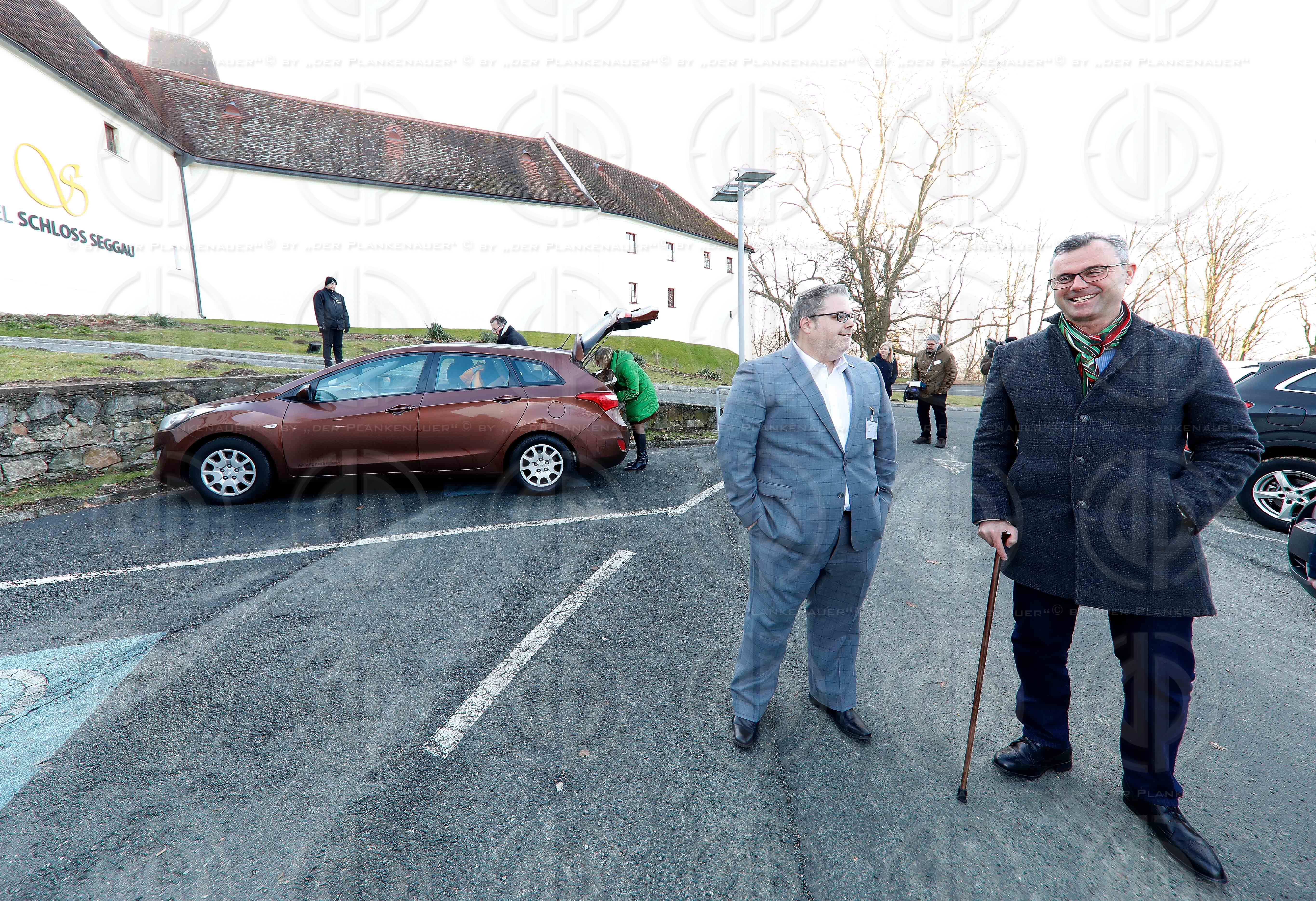 Regierungsklausur im Schloss Seggau/Stmk.
