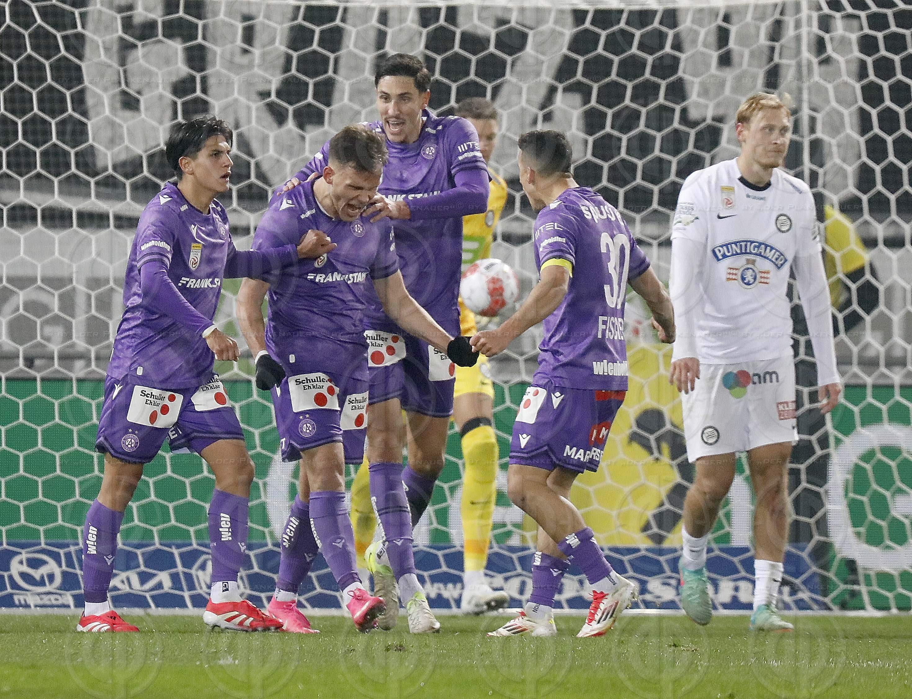 SK Sturm vs. FK Austria Wien (2:2) am 07.02.2025