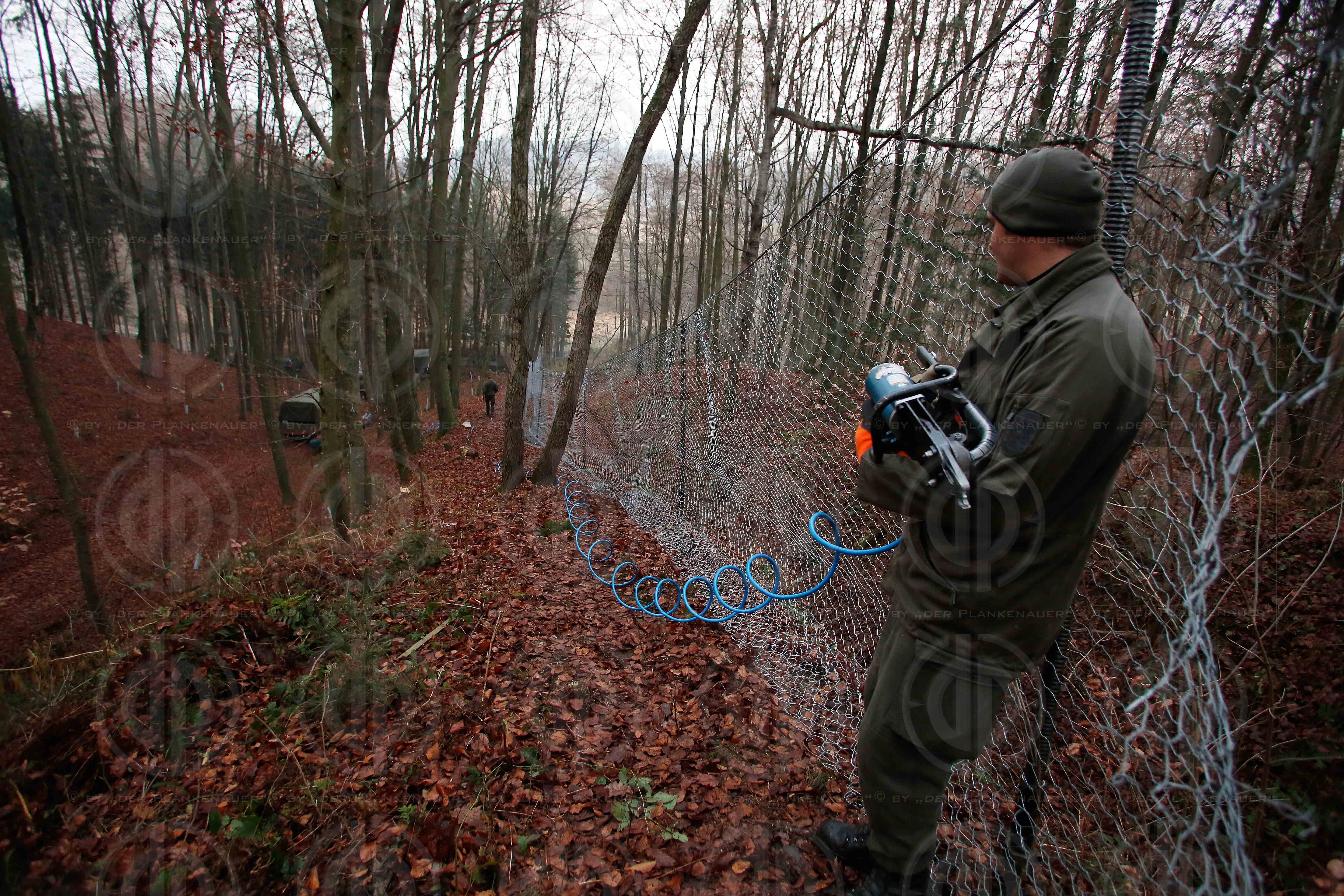 Lokalaugenschein in Spielfeld - Grenzzaun