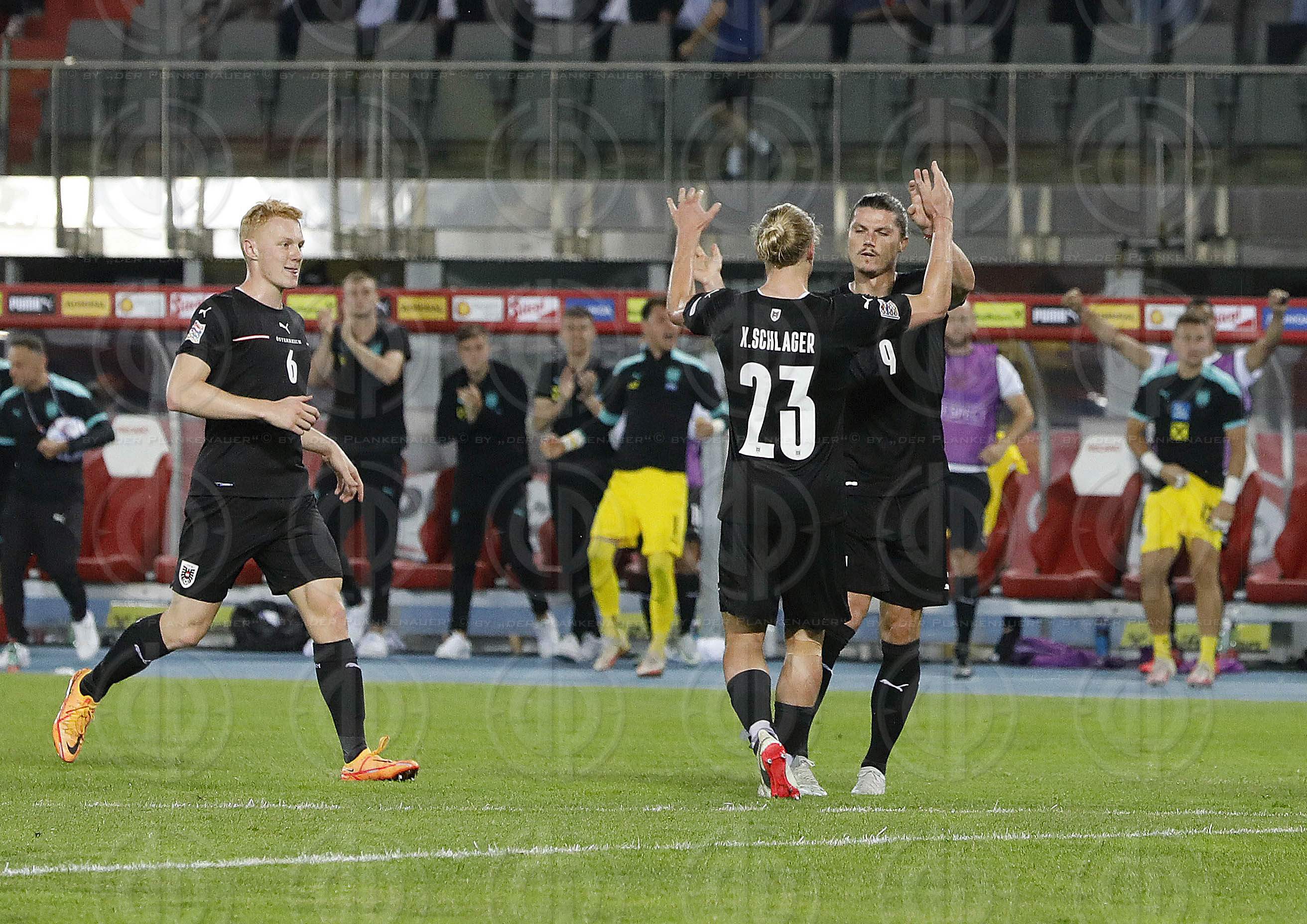 UNL Österreich vs. Dänemark (1:2) am 06.06.2022
