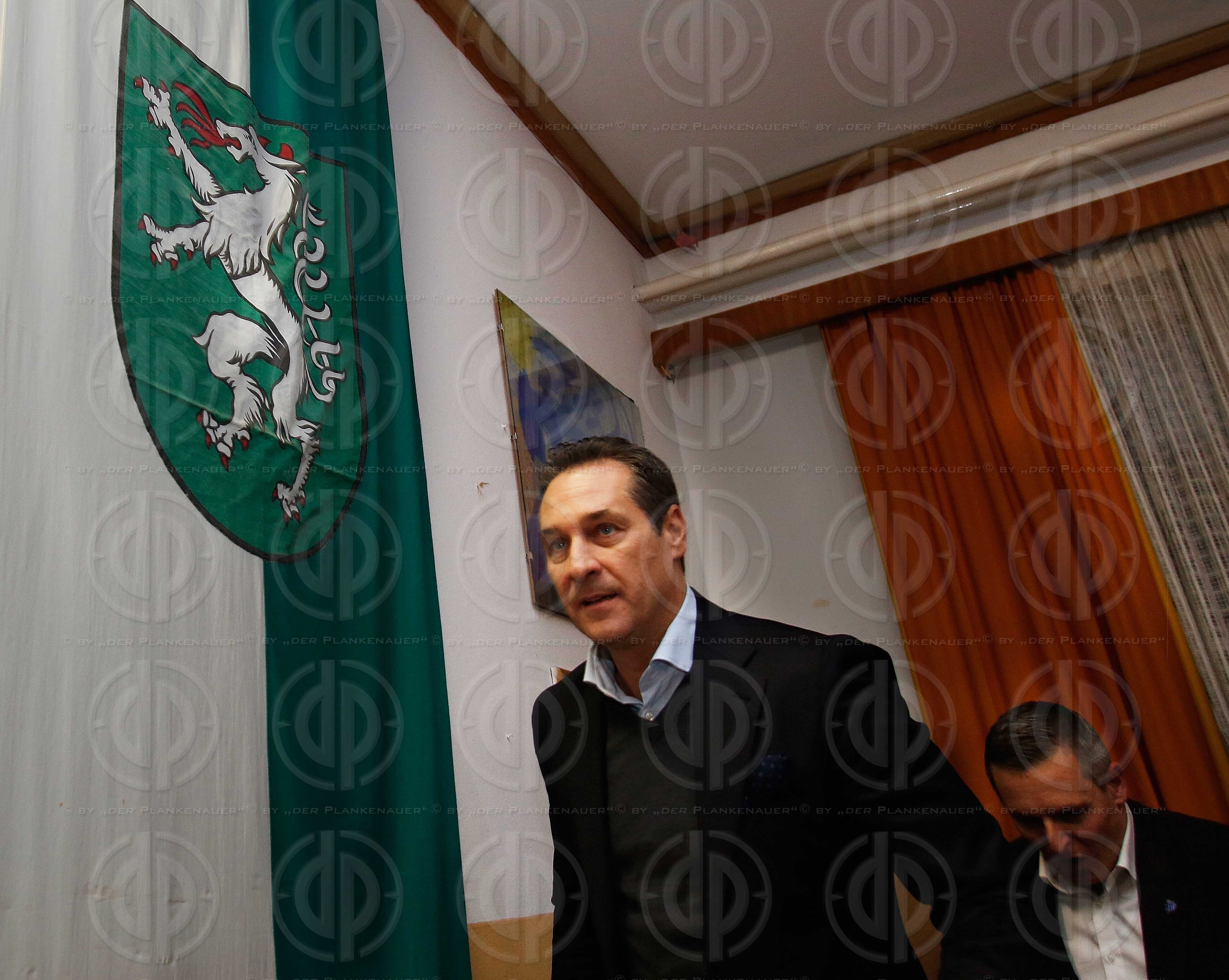 Buergerstammtisch in Spielfeld mit HC Strache