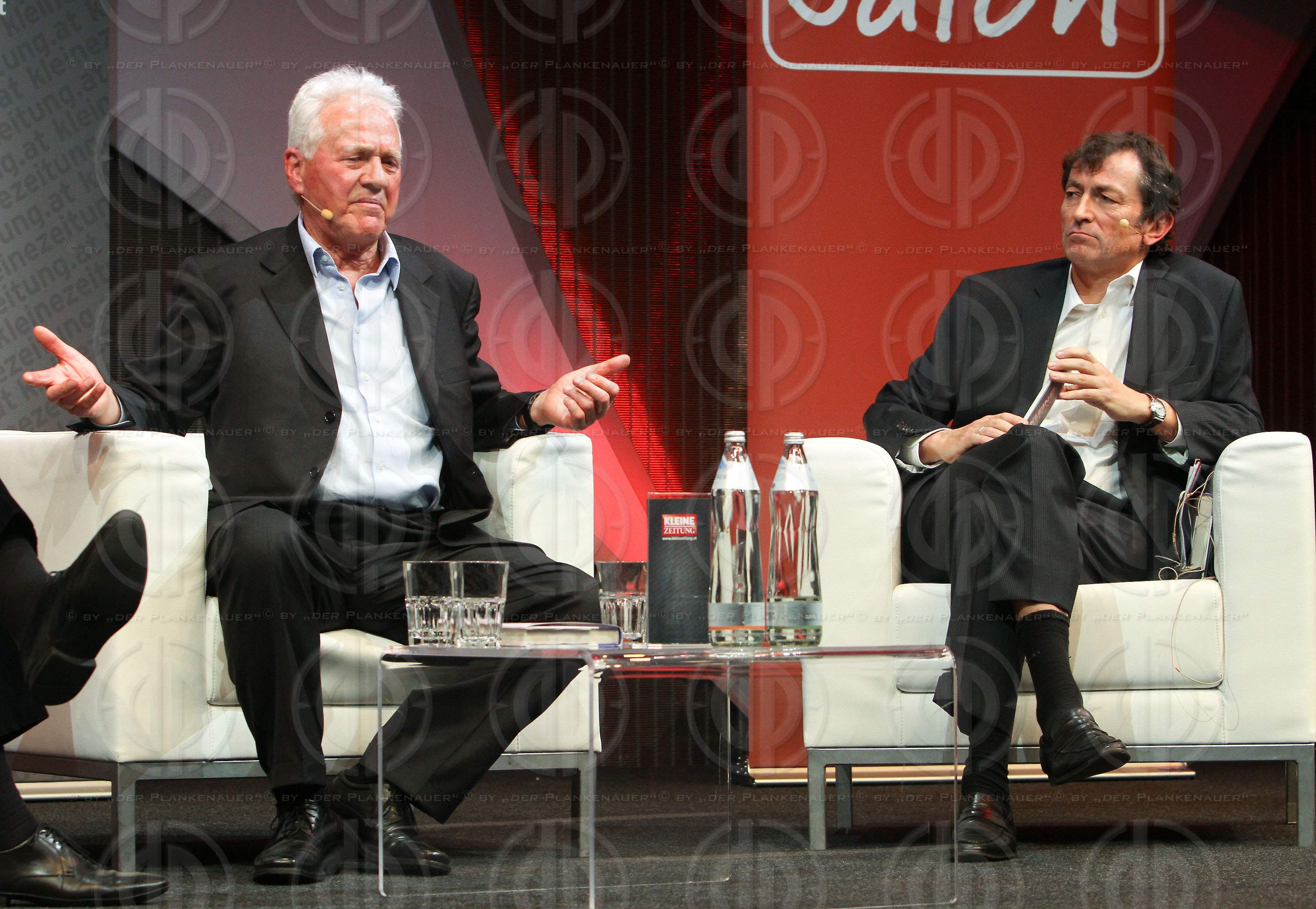 Frank Stronach im Gespräch