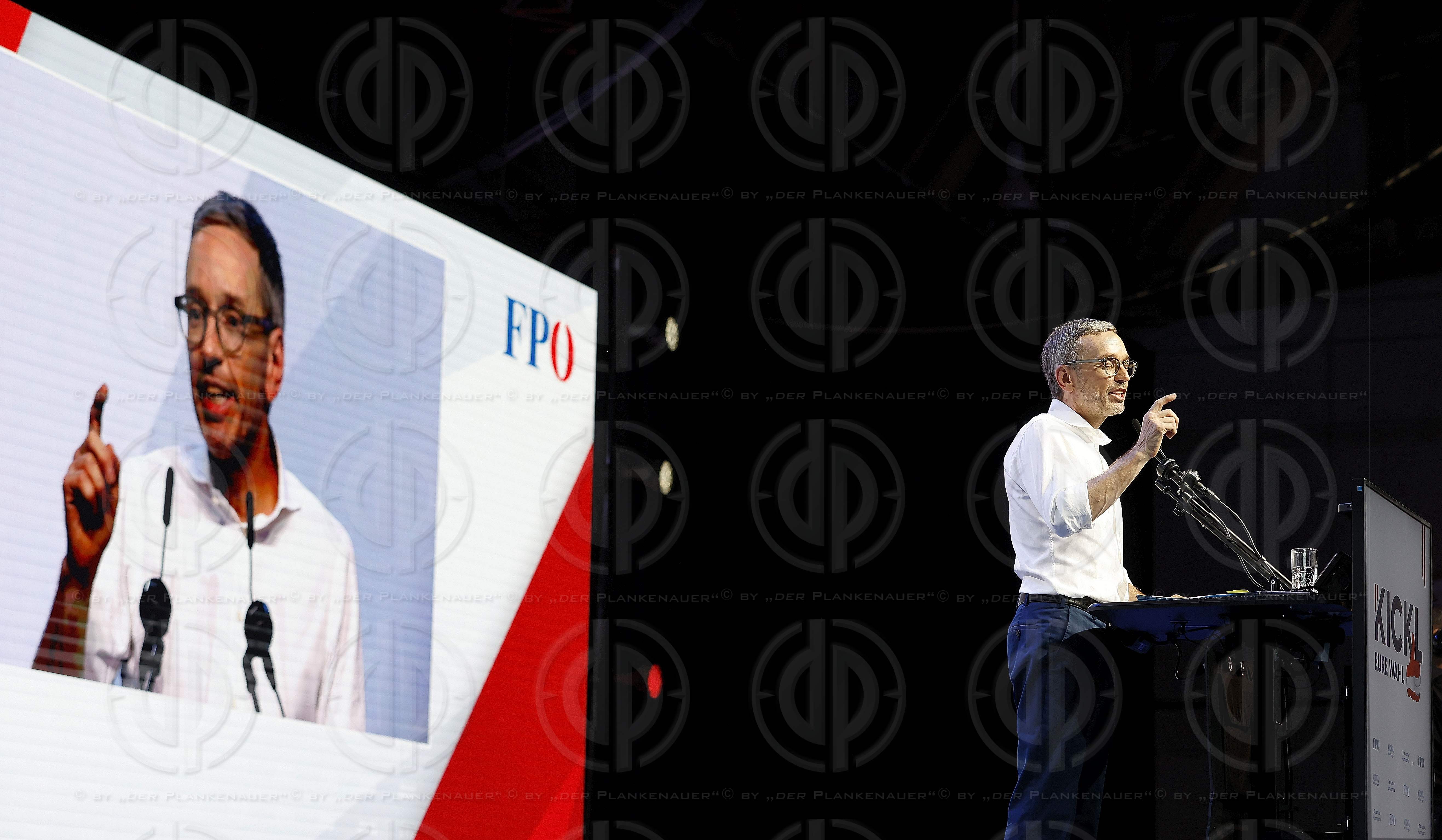 NR-Wahl24 - Wahlkampfauftakt der FPÖ am 07.09.2024