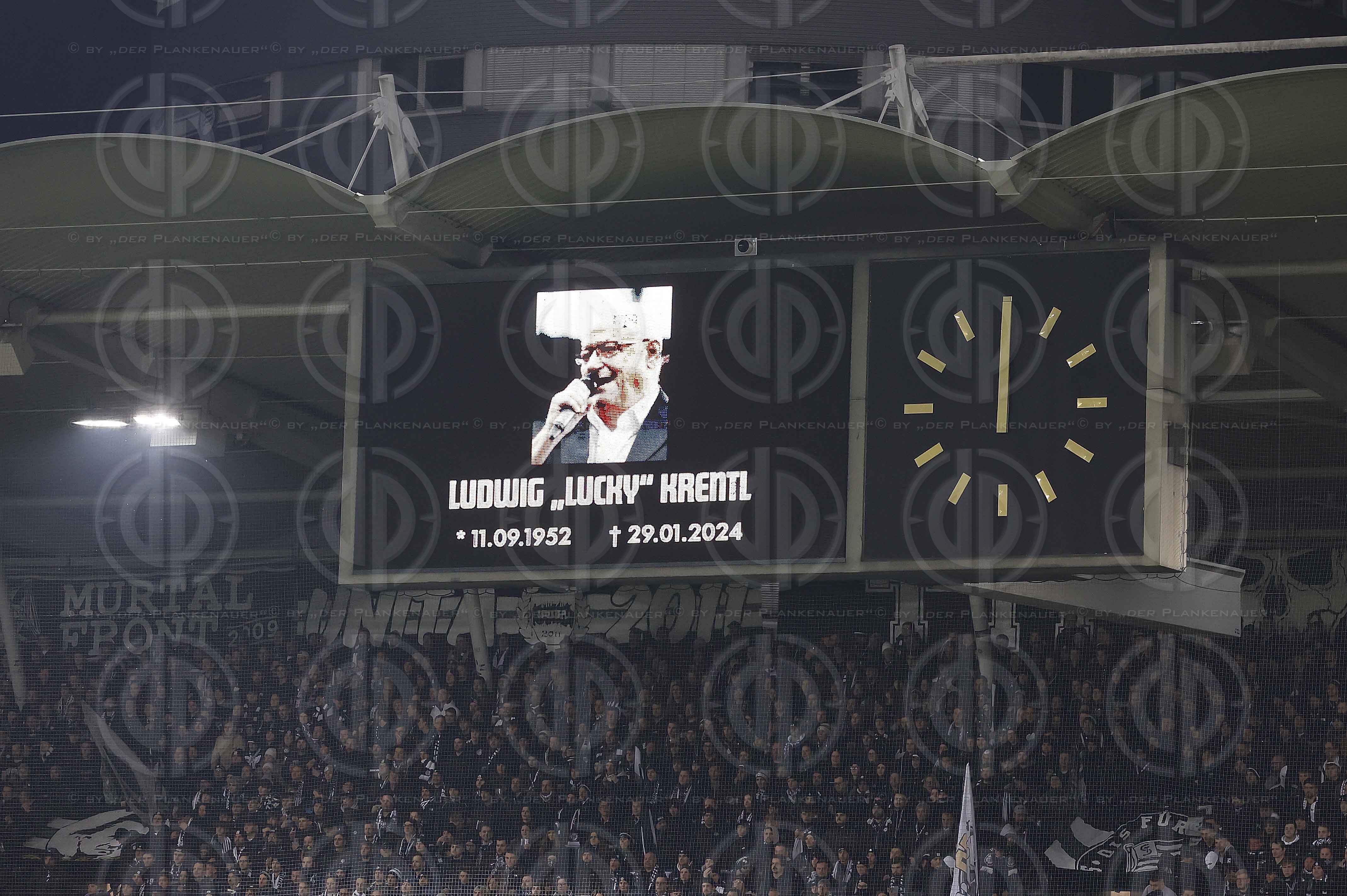 Cup SK Sturm vs. FK Austria Wien (2:0) am 02.02.2024