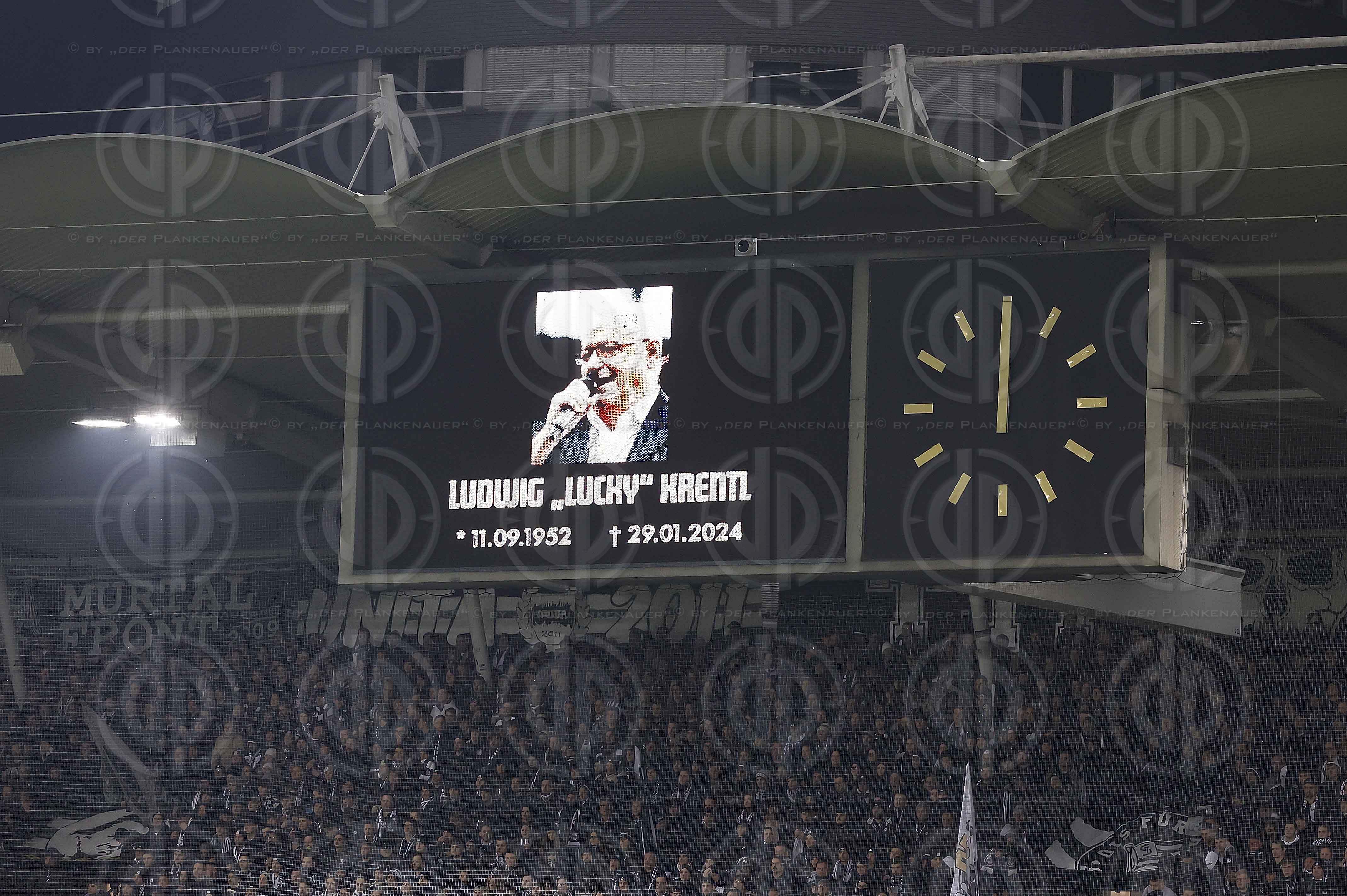 Cup SK Sturm vs. FK Austria Wien (2:0) am 02.02.2024