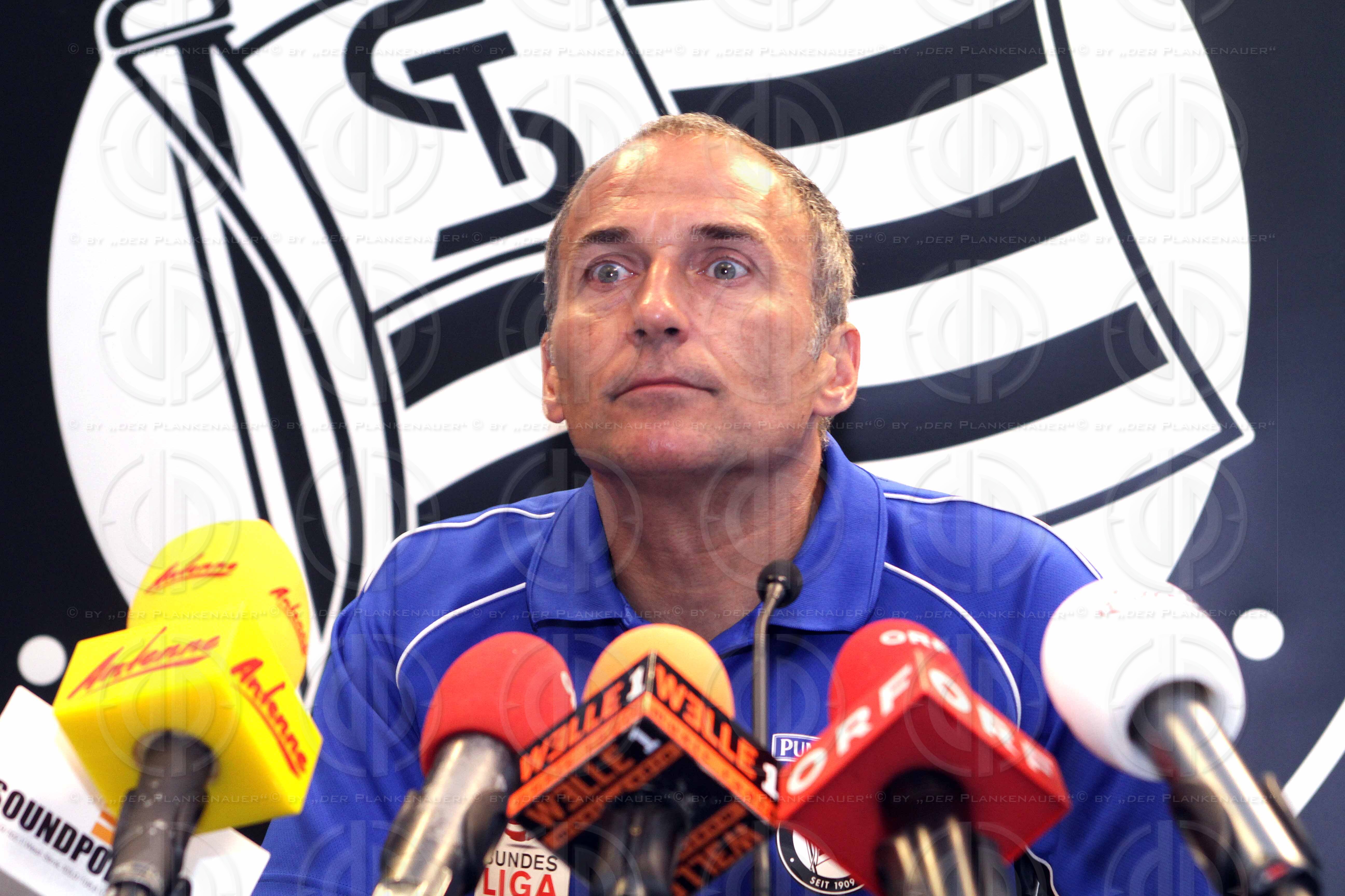 SK Sturm Pressekonferenz