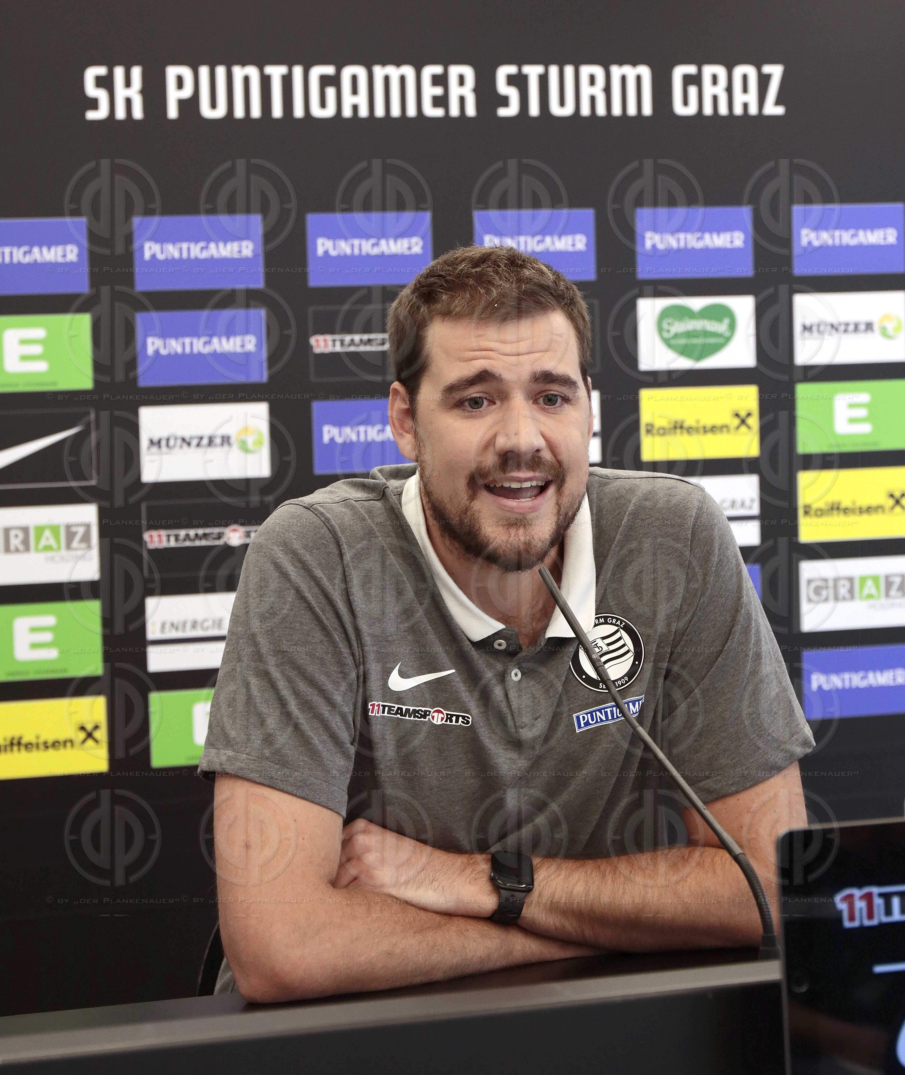 SK Sturm Pressekonferenz am 21.07.2022