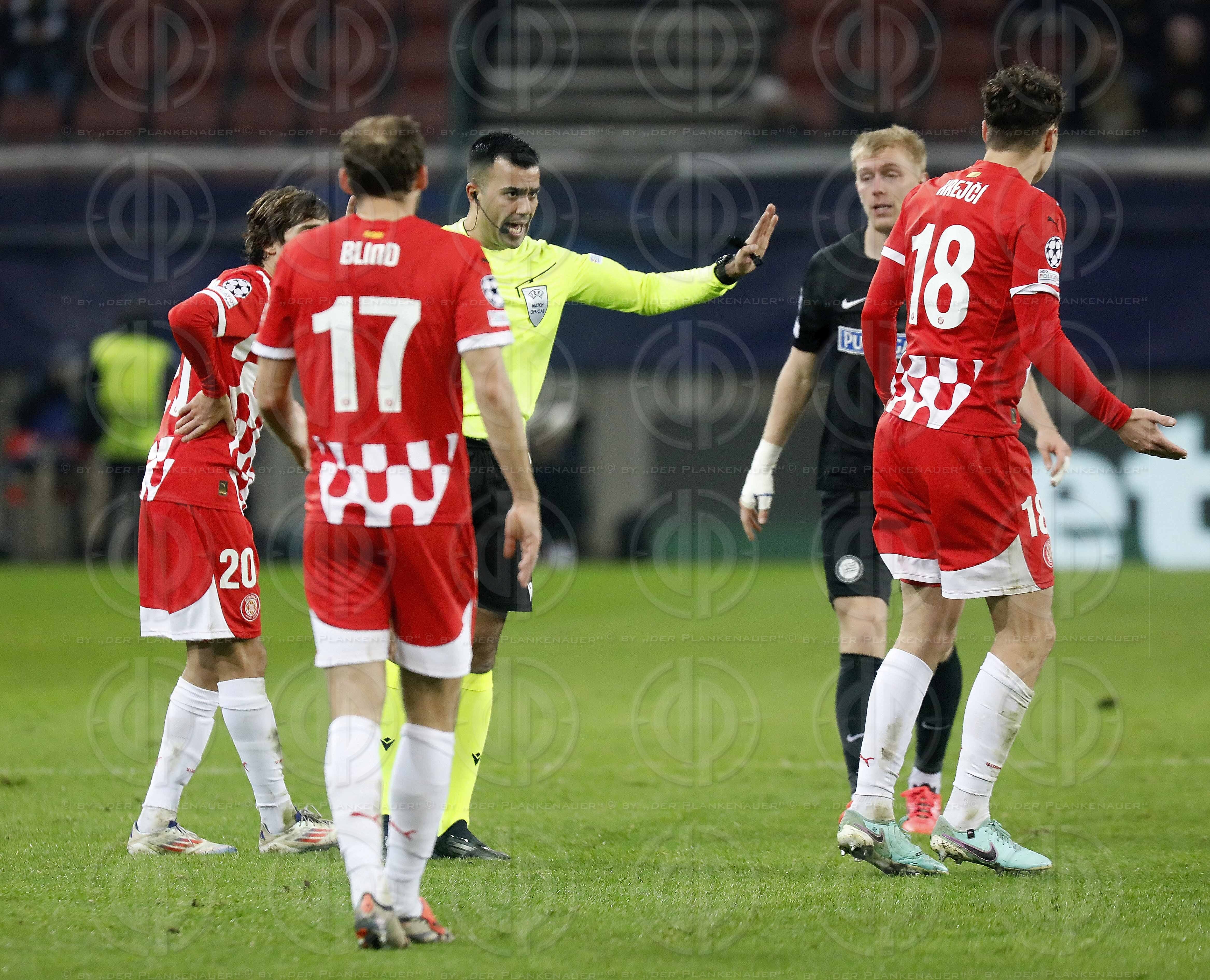 UEFA Champions League SK  Sturm vs. Girona (1:0) in Klagenfurt a