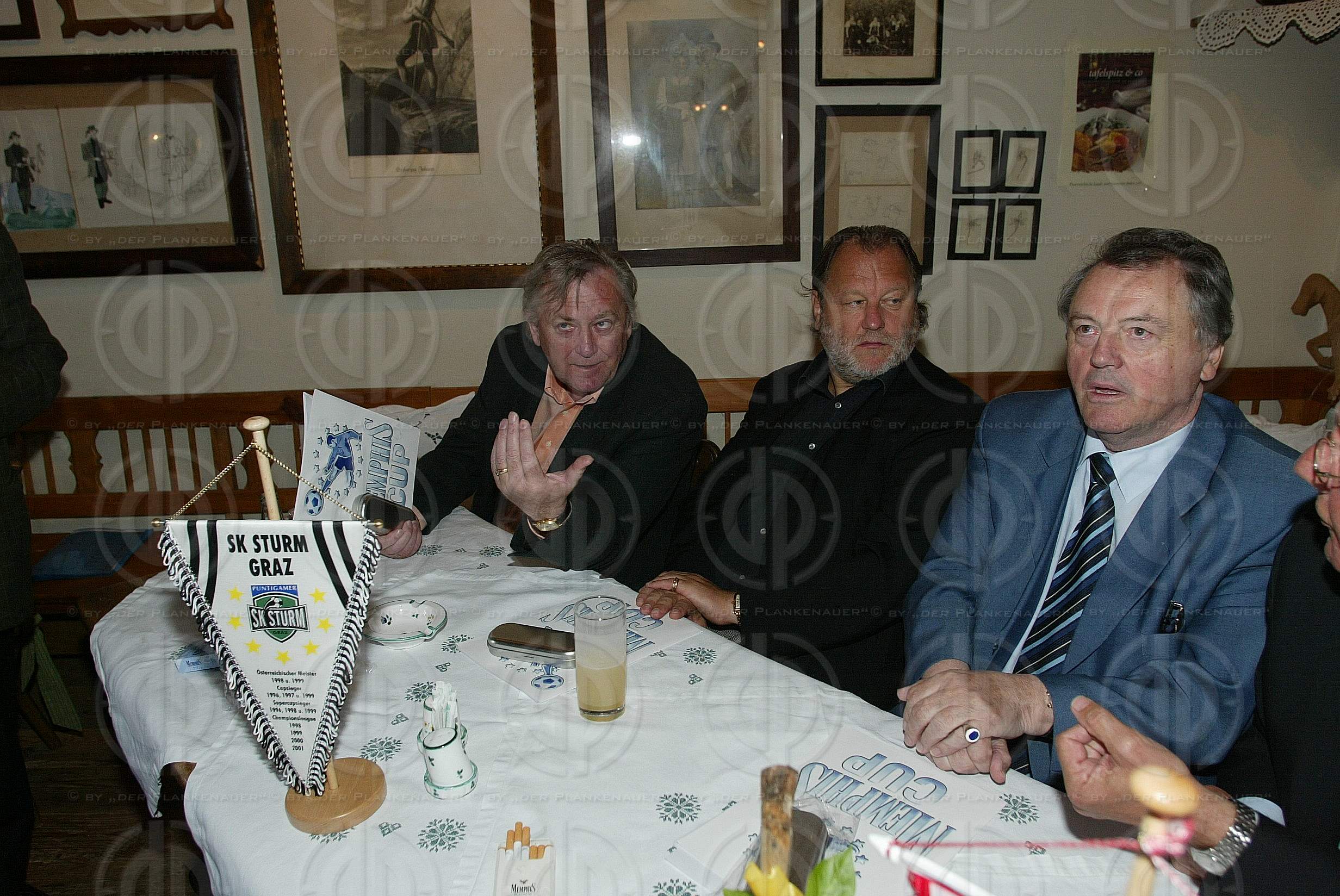 PK zum Cup-Finale SK Sturm vs. Liebherr GAK am 10.05.2002