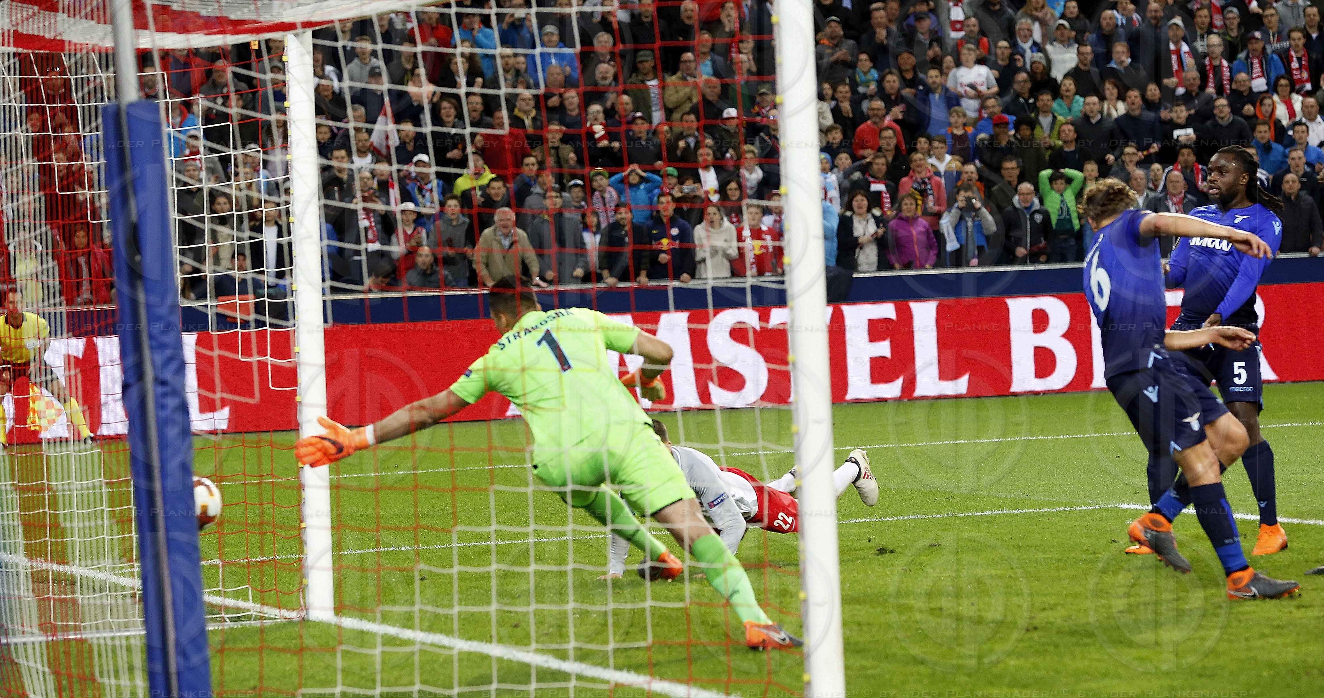 EL FC Salzburg vs. Lazio Rom (4:1)