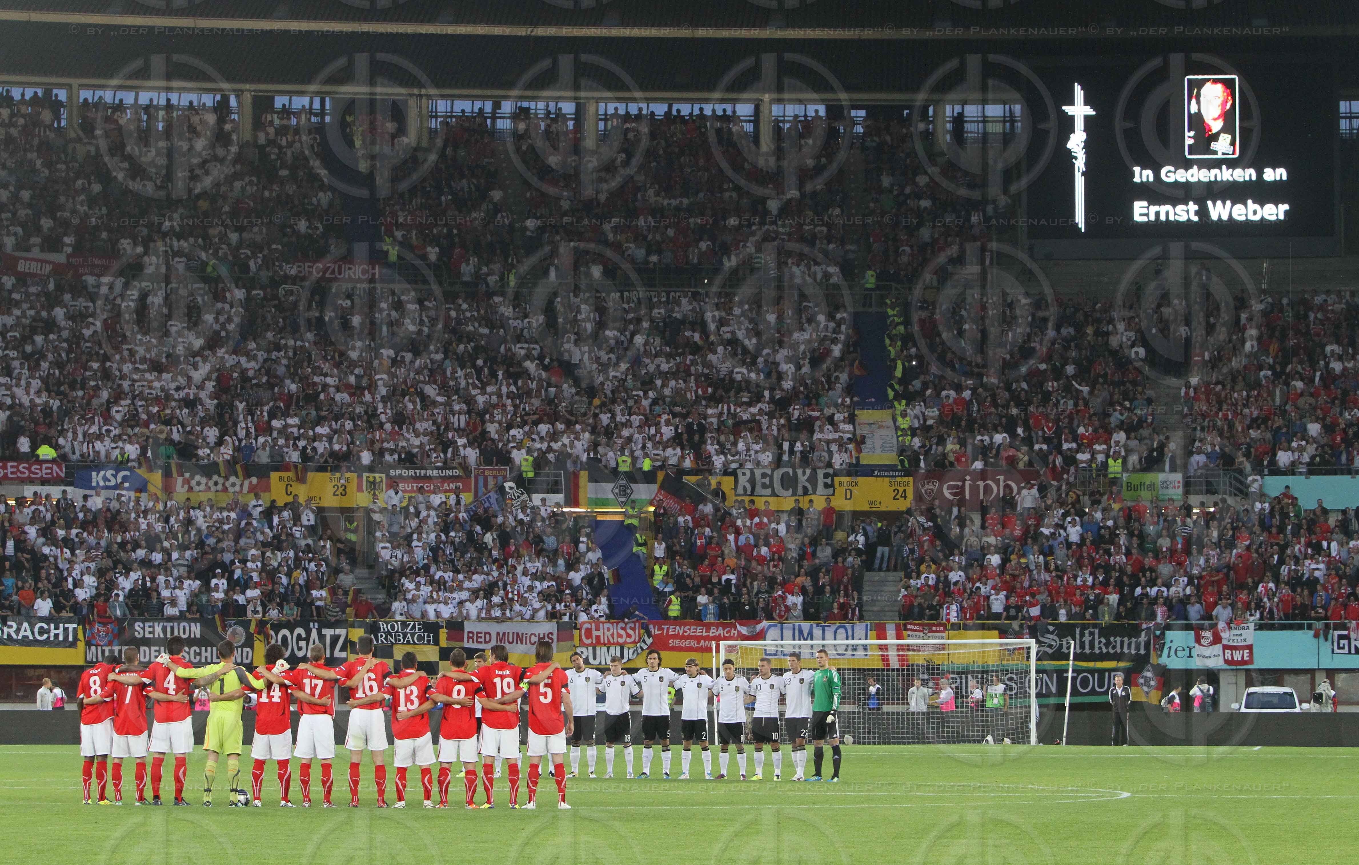 Qualifikation zur UEFA EURO 2012 Österreich vs. Deutschland