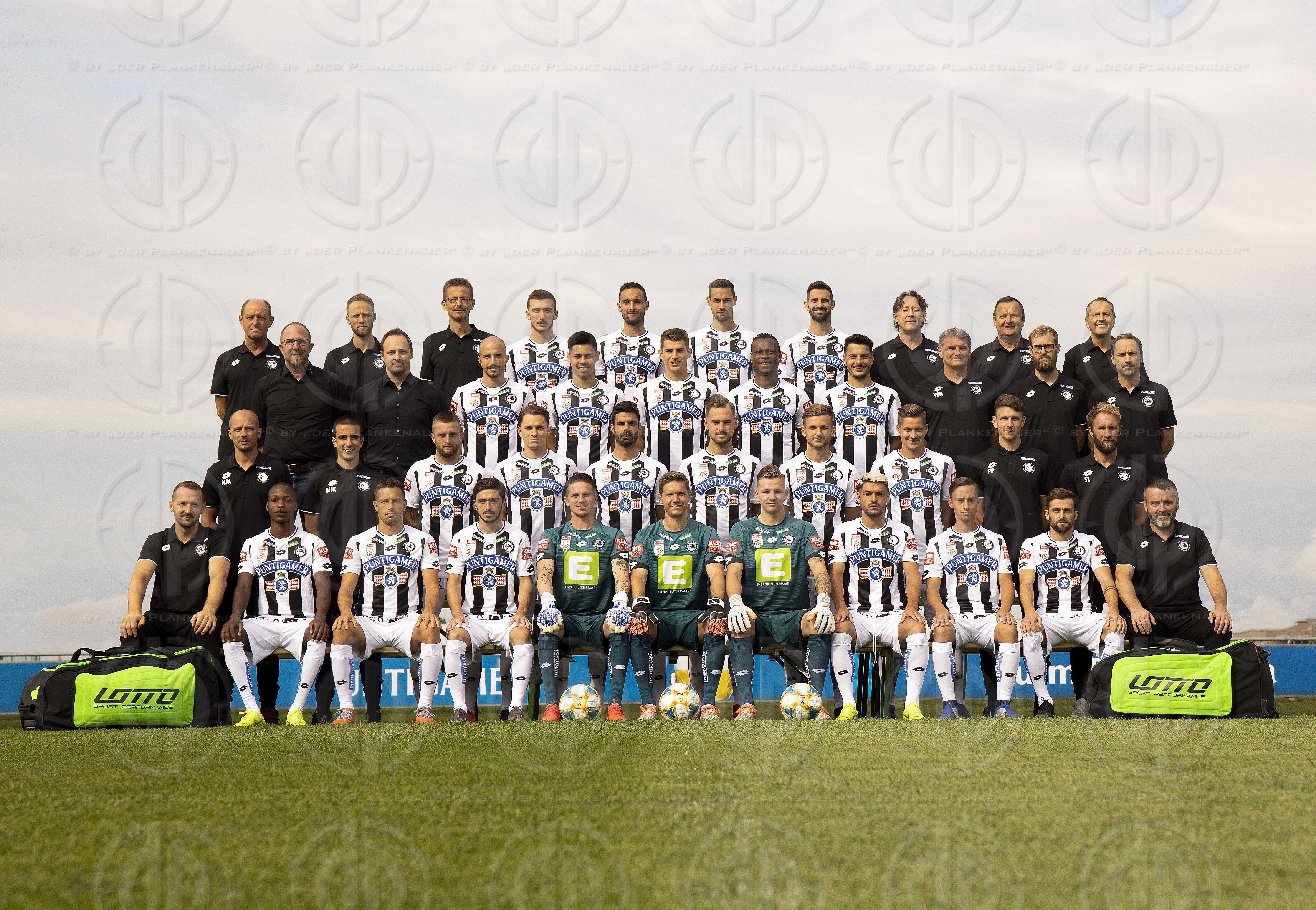 SK Sturm - Mannschaftsfoto 07/2019