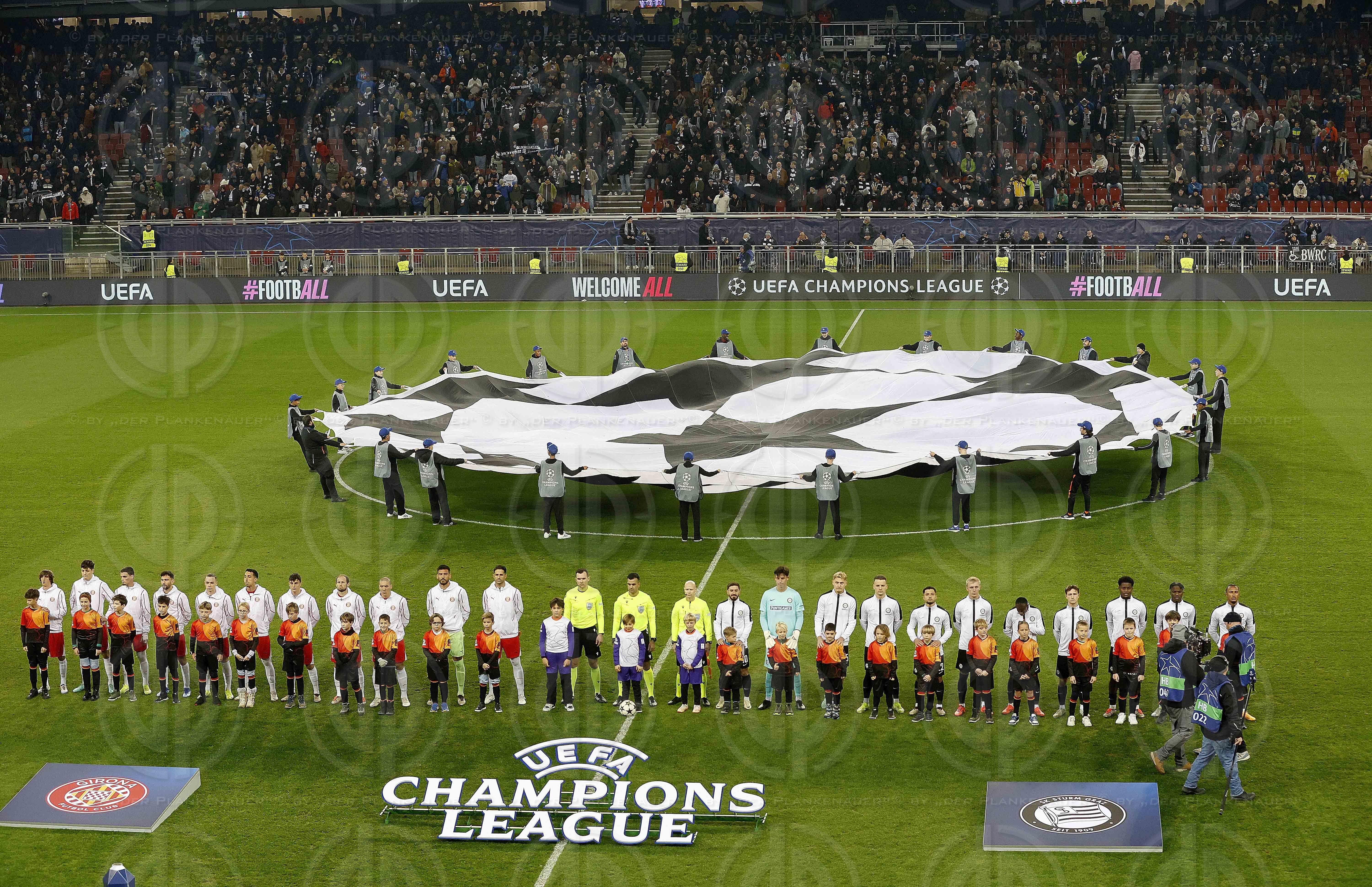 UEFA Champions League SK  Sturm vs. Girona (1:0) in Klagenfurt a