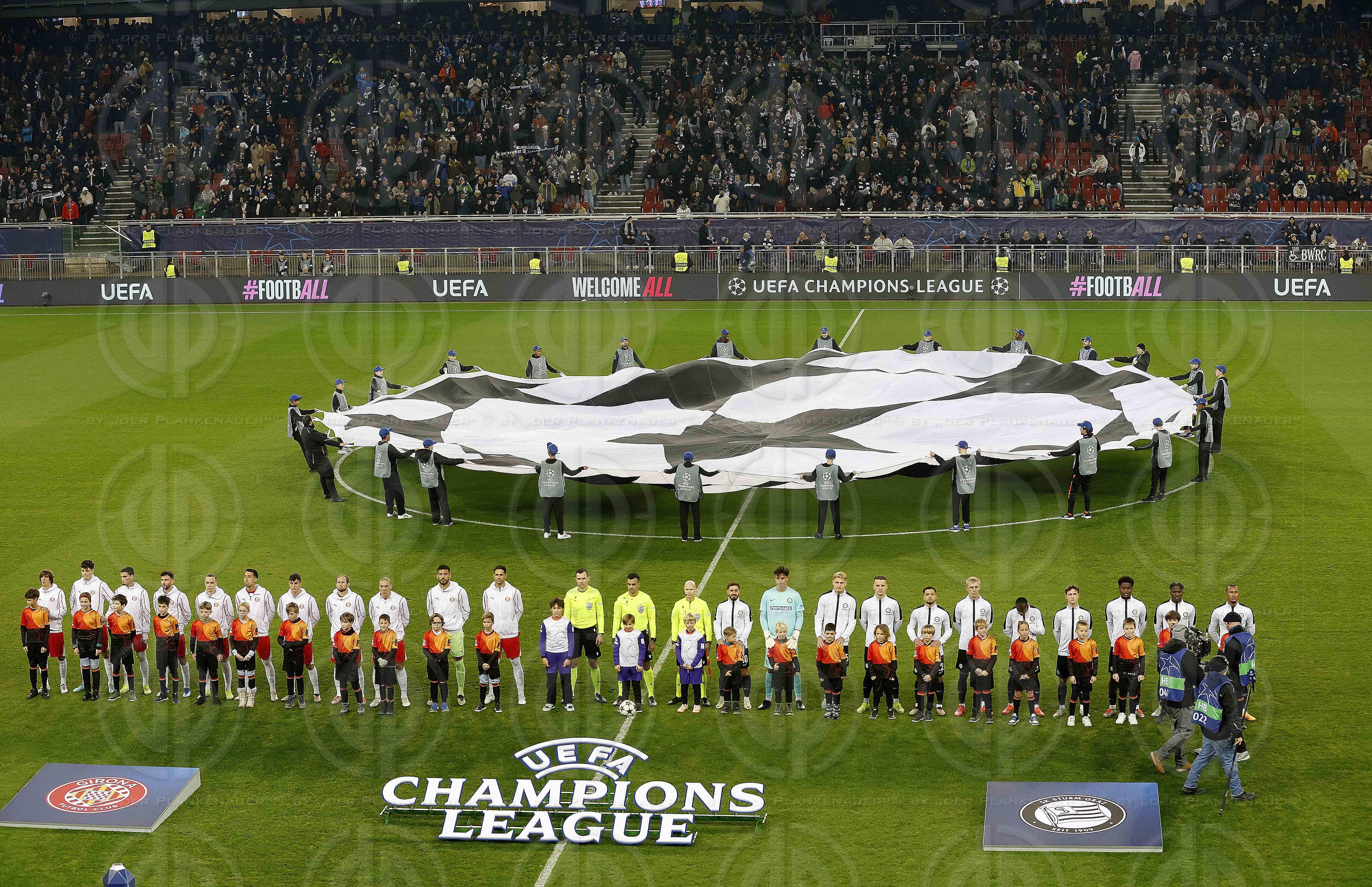 UEFA Champions League SK Sturm vs. Girona (1:0) in Klagenfurt a