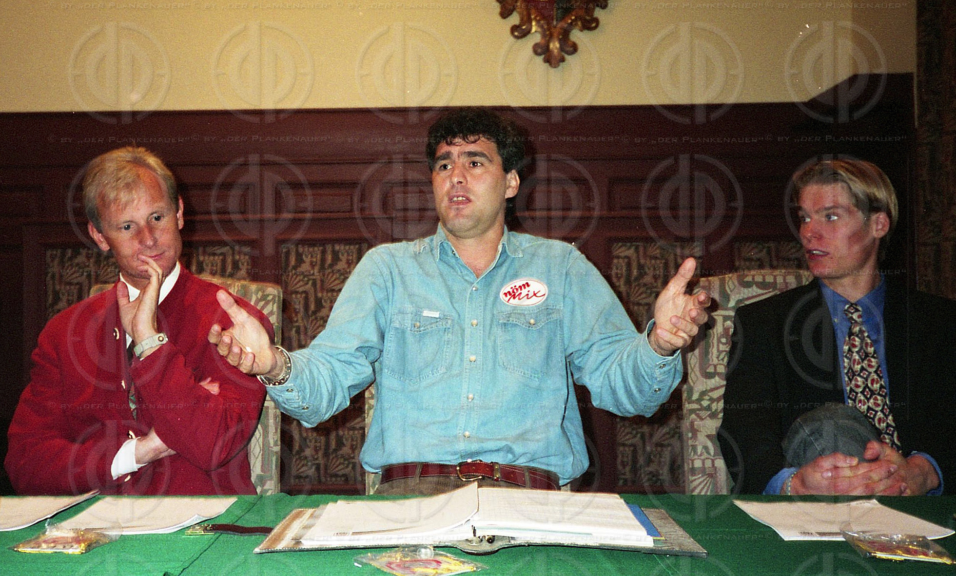 PK zu U21-EM-Q. Österreich vs. England am 06.10.1994