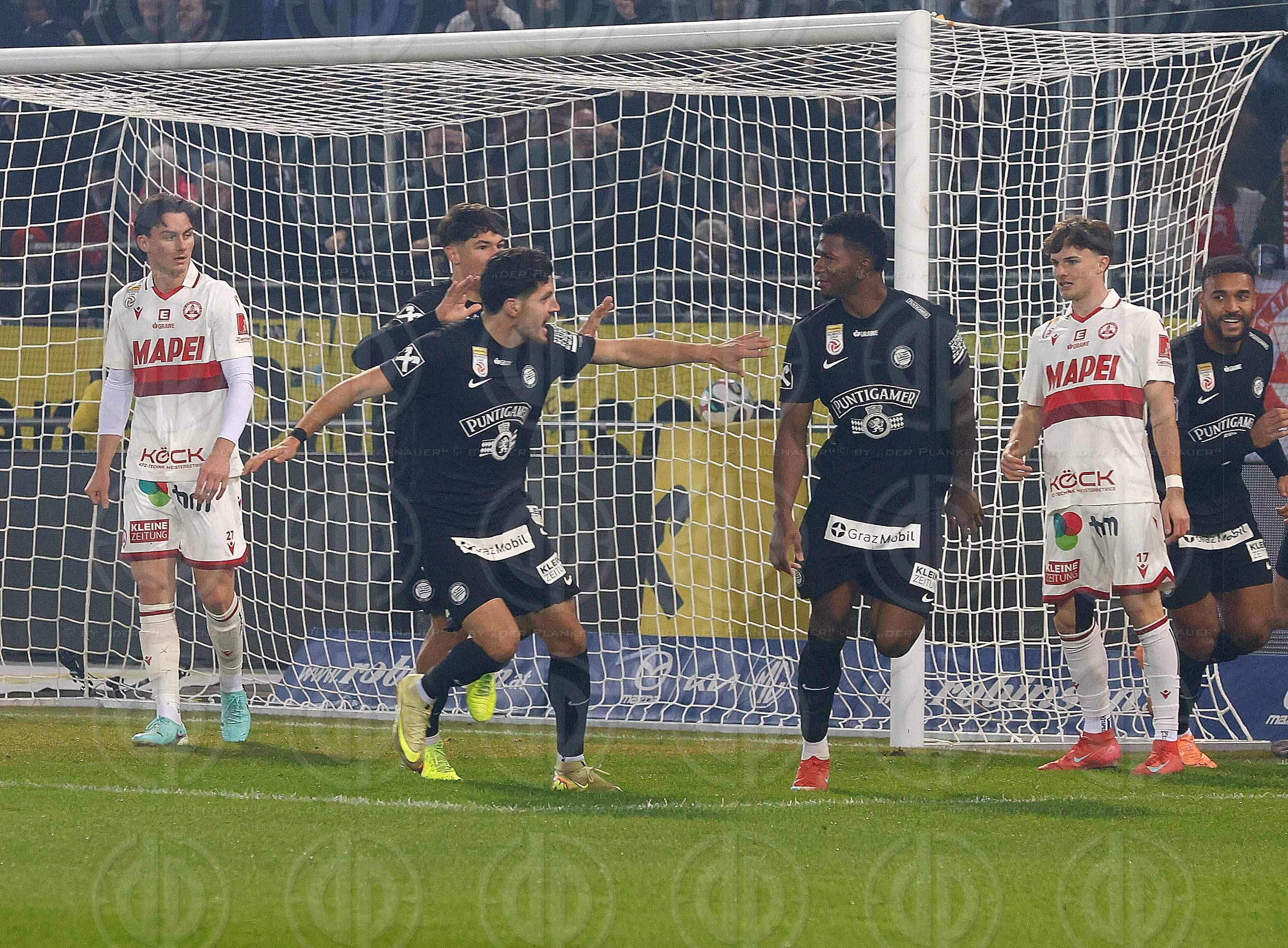 SK Sturm vs. GAK 1902  (2:1) am 07.12.2025